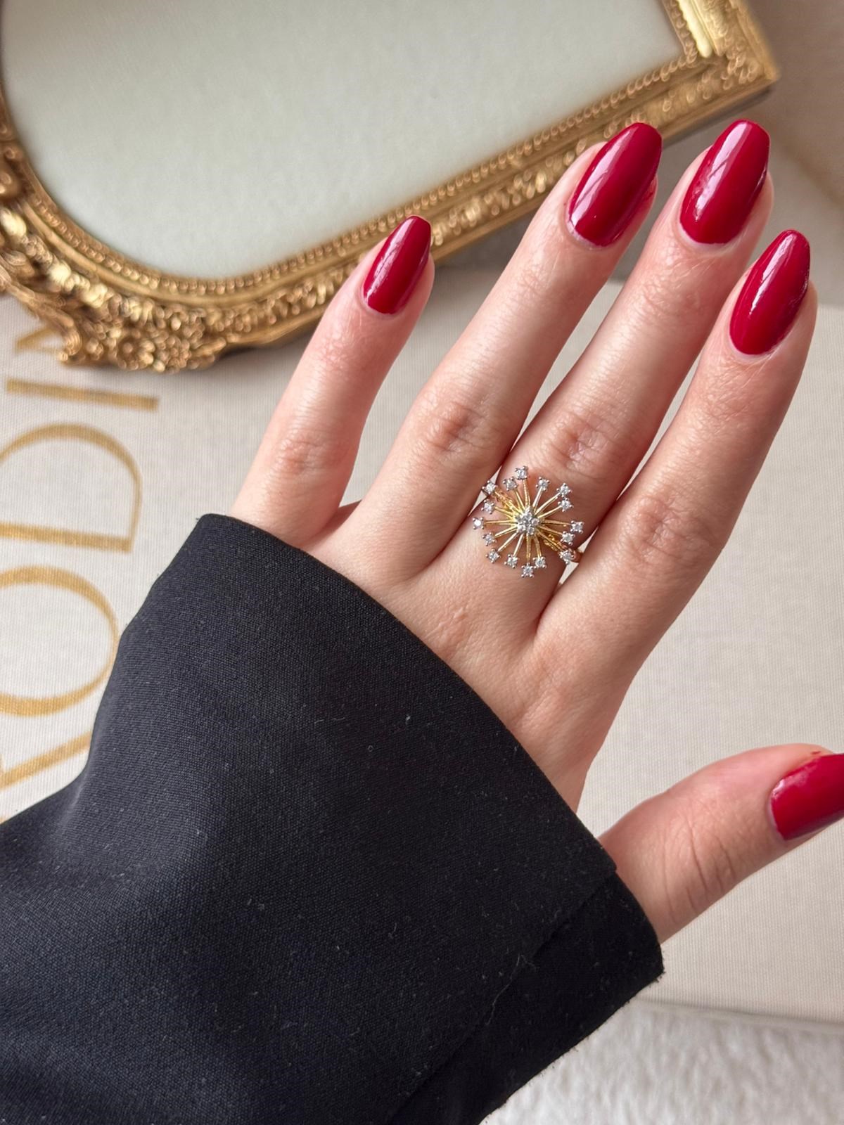 sparks gold yüzük