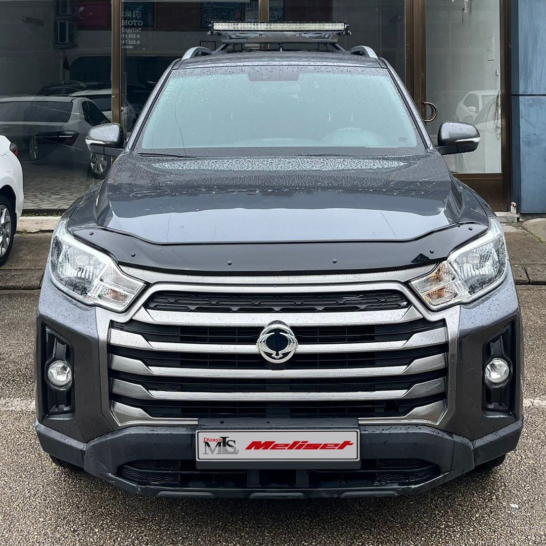 Ssangyong Musso Ön Kaput Rüzgarlığı 2021 Yılı ve Sonrasına Uyumludur