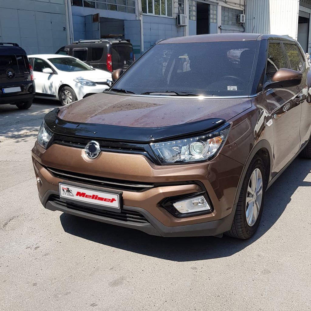 Ssangyong Tivoli Ön Kaput Rüzgarlığı 2015-2022 Yılı ve Arasına Uyumludur