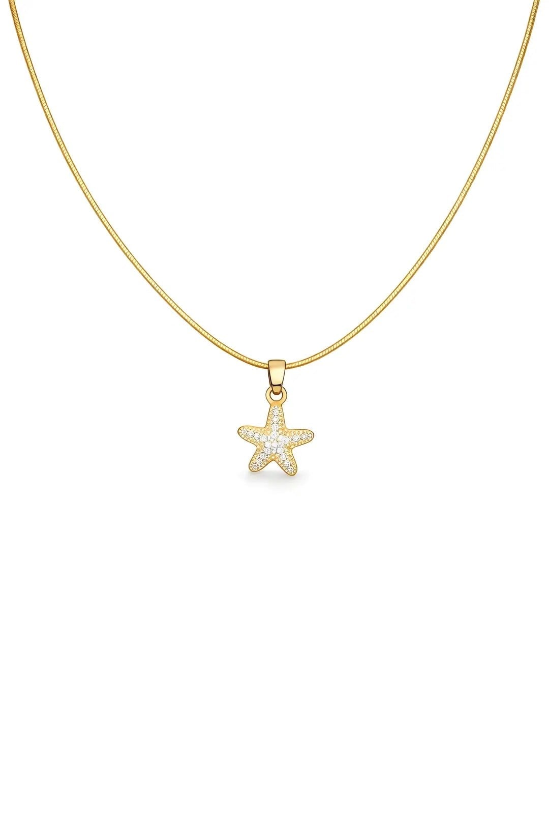 Starfish Gold Kolye