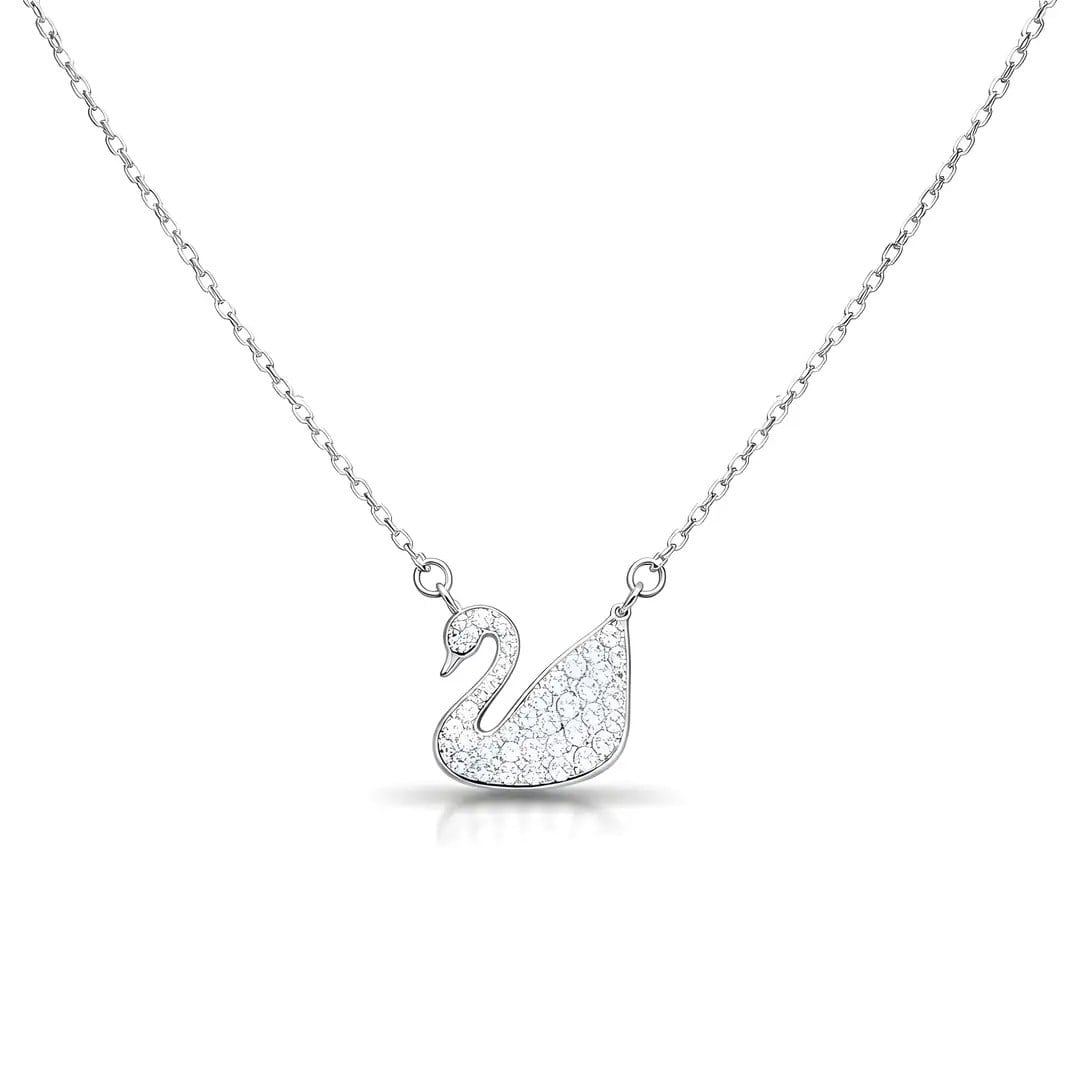 Swan Kuğu Kolye Silver