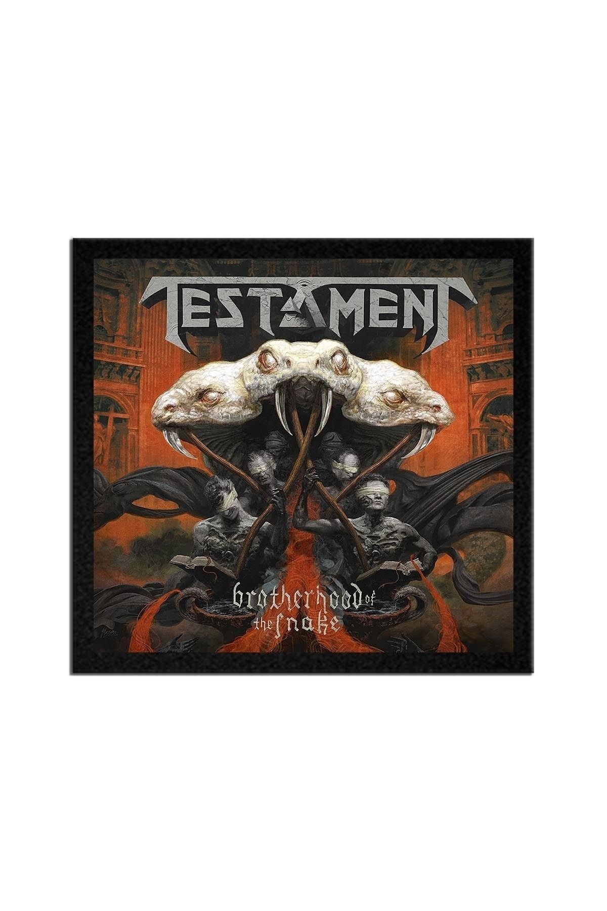 Testament Brotherhood Of The Snake Albüm Arma Peç Patch Yama