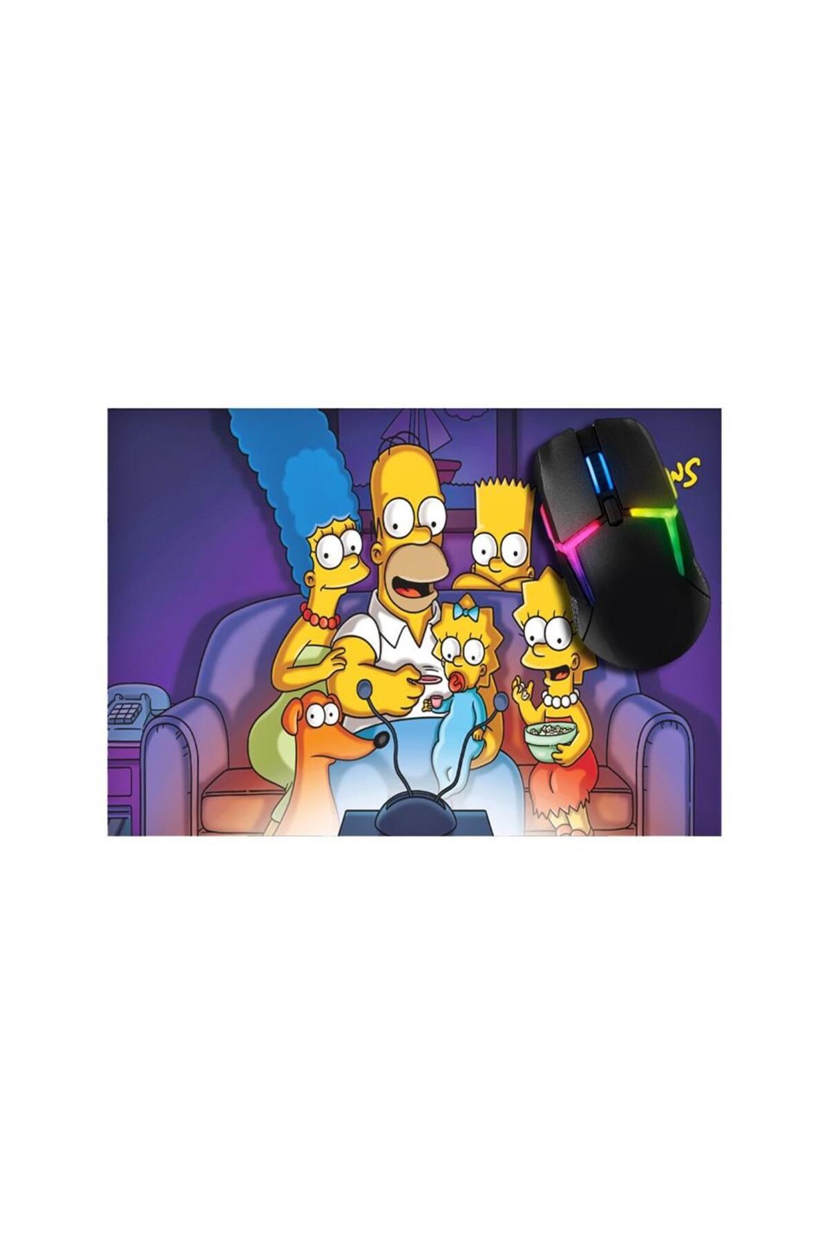 The Simpsons Gaming Oyuncu Mouse Pad