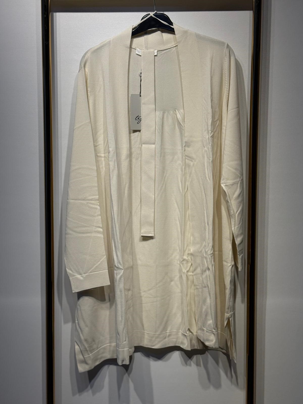 TIĞ TRİKO Beli Kemerli Rayon Basic Hırka