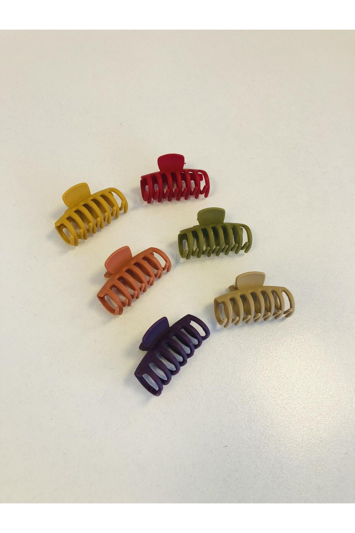 Tırpan Model 6 Adet Küçük Boy (5 Cm) Mandal Toka Seti