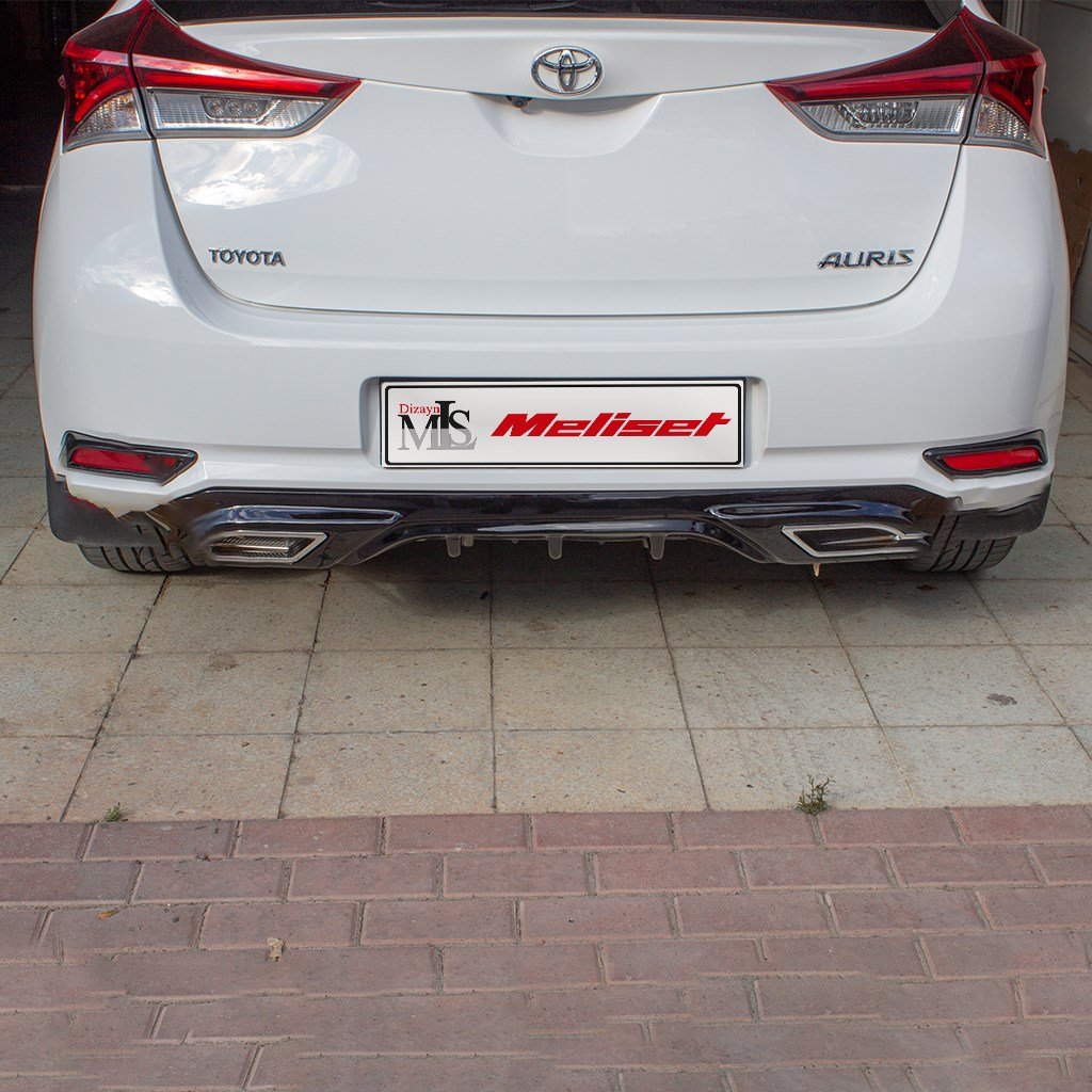 Toyota Auris 2 Arka Difizör 2016 Yılı ve Sonrasına Uyumludur
