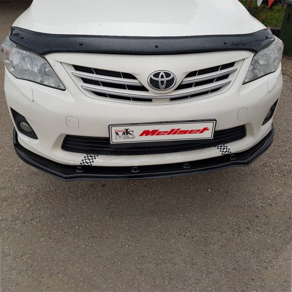 Toyota Corolla Ön Kaput Rüzgarlığı 2008-2013 Yılı ve Arasına Uyumludur
