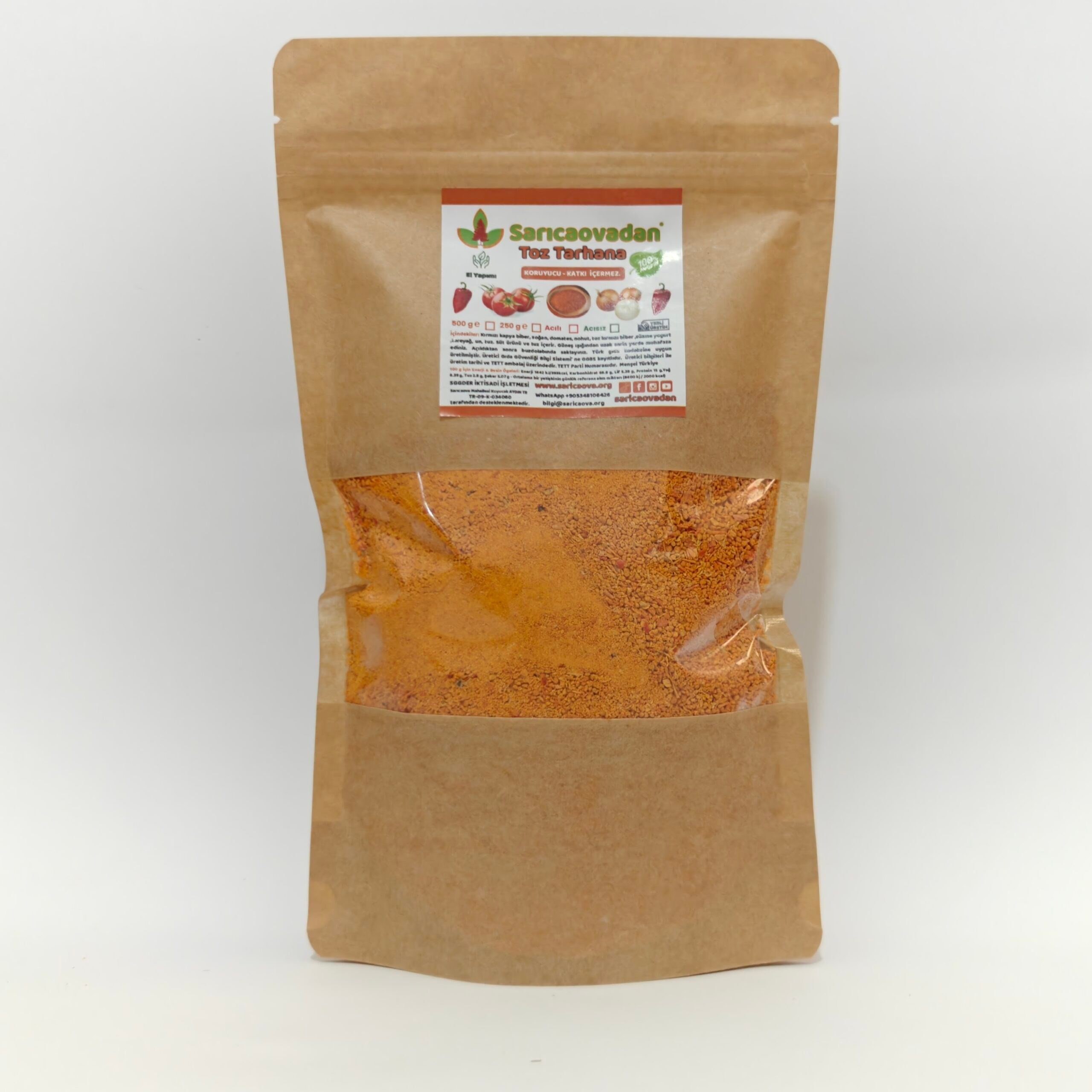 Toz Tarhana 500 Gr Acılı