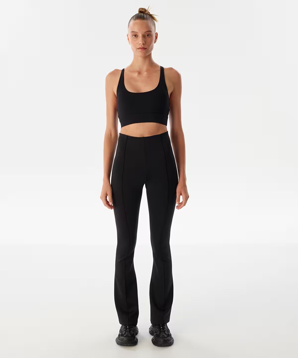 TWİST FLARE TOPARLAYICI FİT PANTOLON