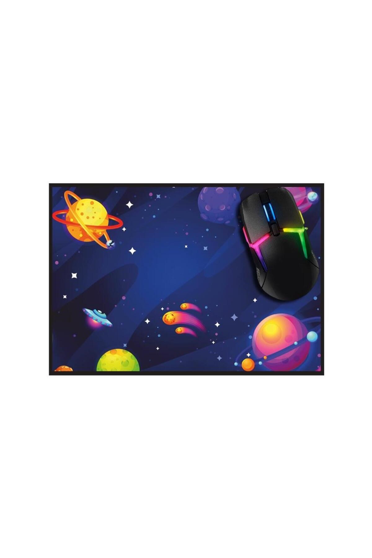 Ufos Planets Gaming Oyuncu Mouse Pad