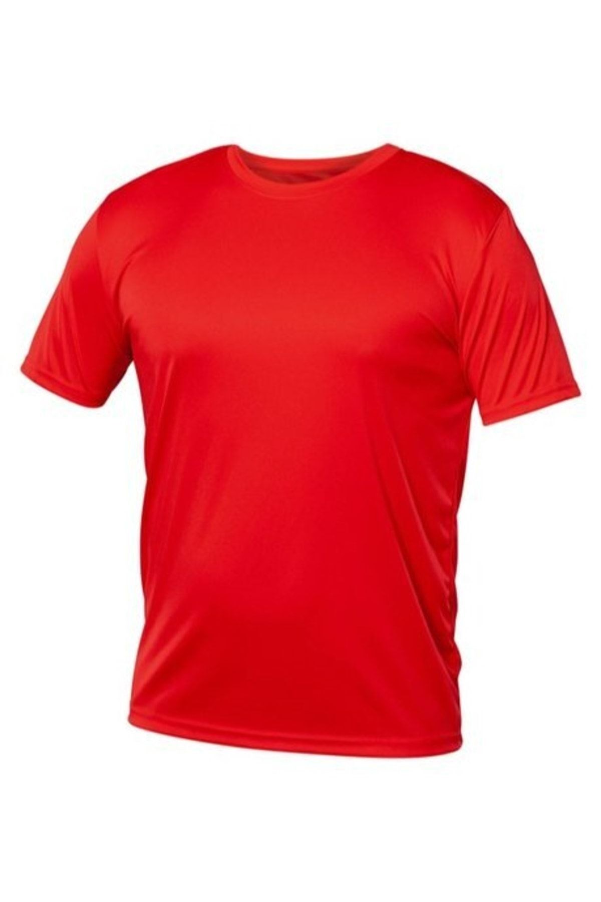 Unisex Kırmızı Basic T-shirt