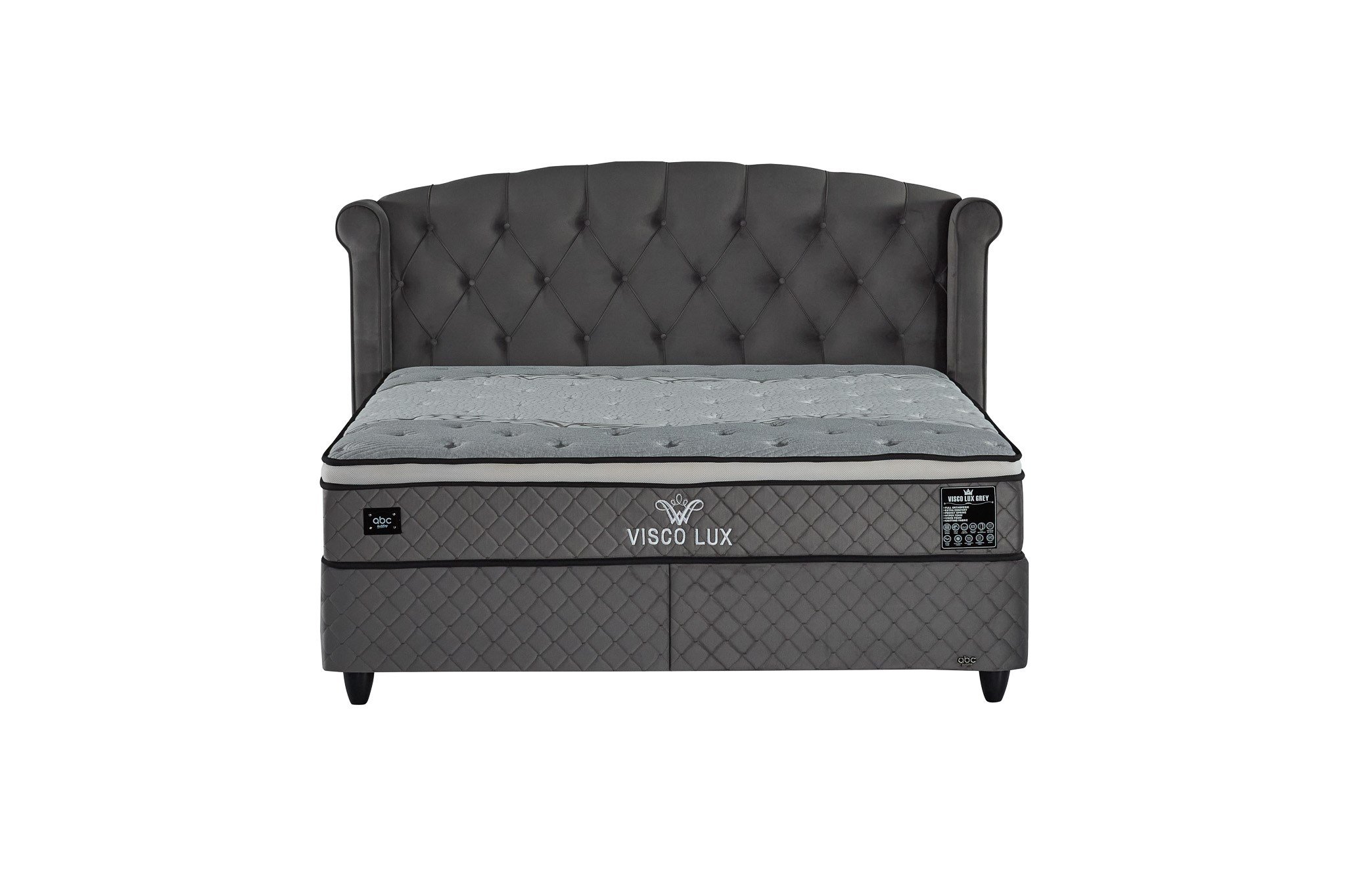 Visco Lux Grey Yatak Seti