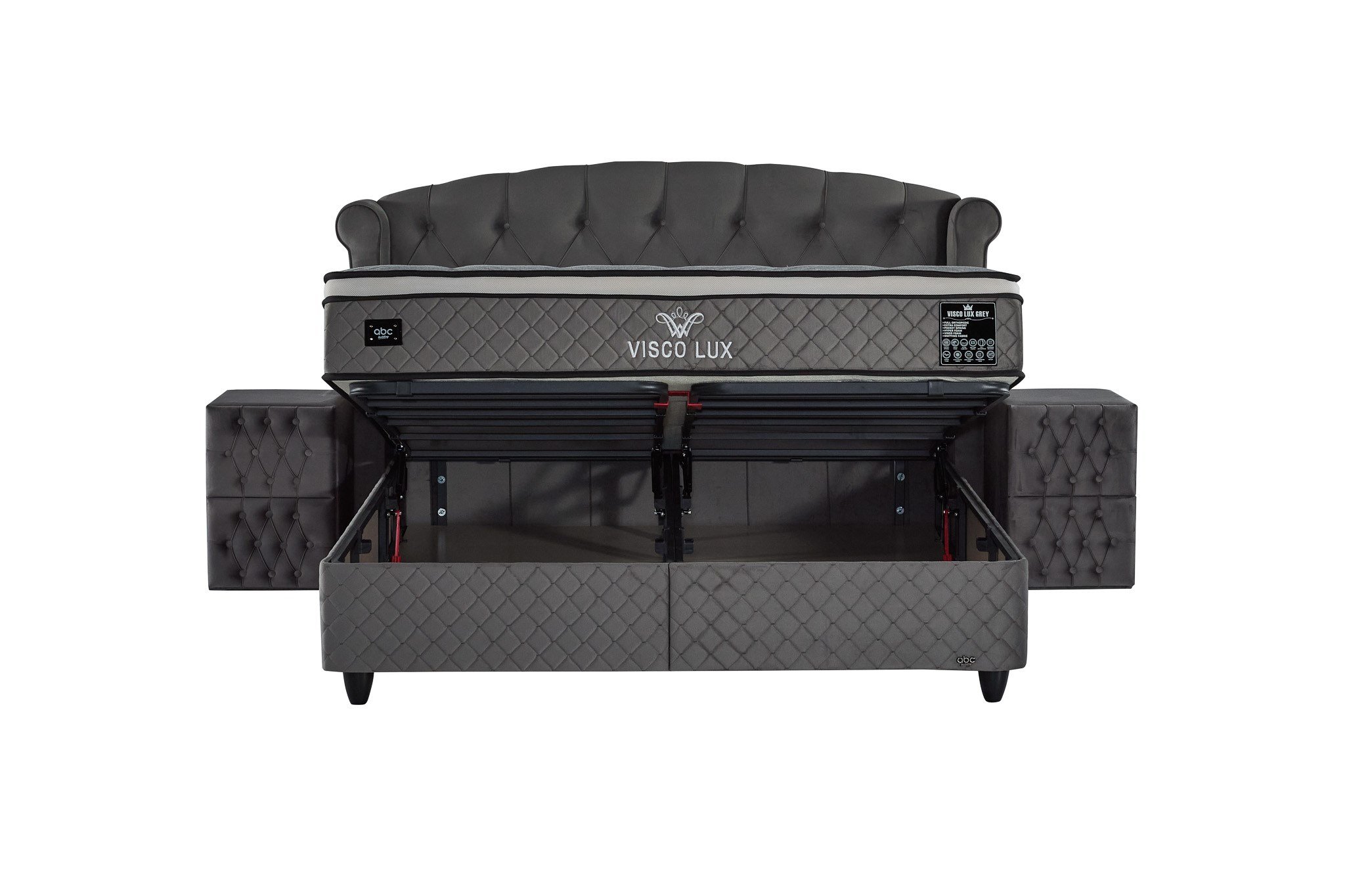 Visco Lux Grey Yatak Seti