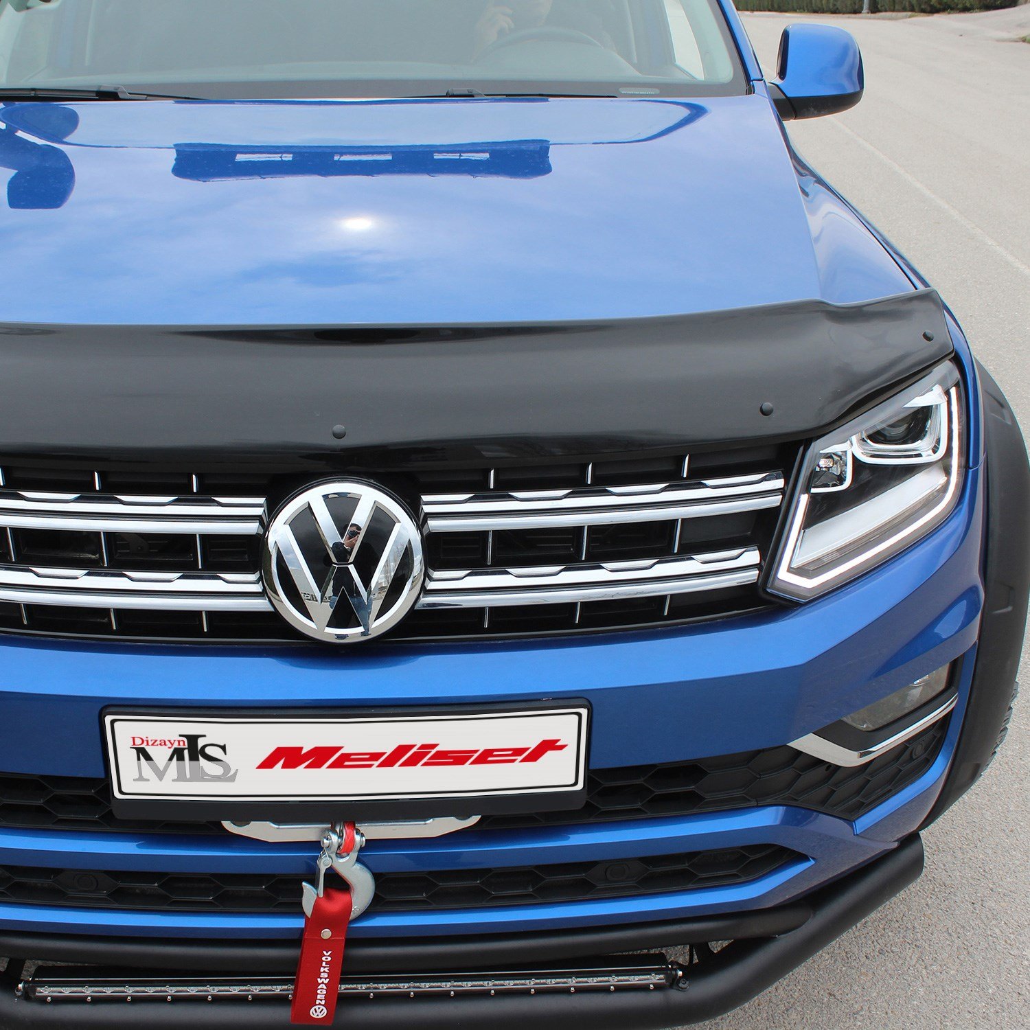 Volkswagen Amarok Ön Kaput Rüzgarlığı 2010-2020 Yılı ve Arasına Uyumludur