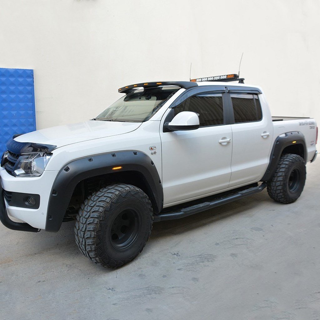 Volkswagen Amarok Turuncu Ledli Büyük Depo Çamurluk Dodikleri 2010 Yılı ve Sonrasına Uyumludur