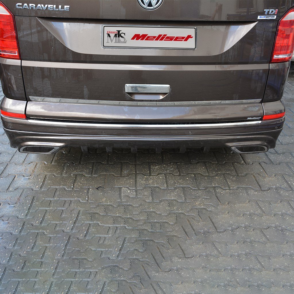 Volkswagen Transporter T6 Bagaj Kapağı İlavesi 2015-2024 Yılı ve Arasına Uyumludur