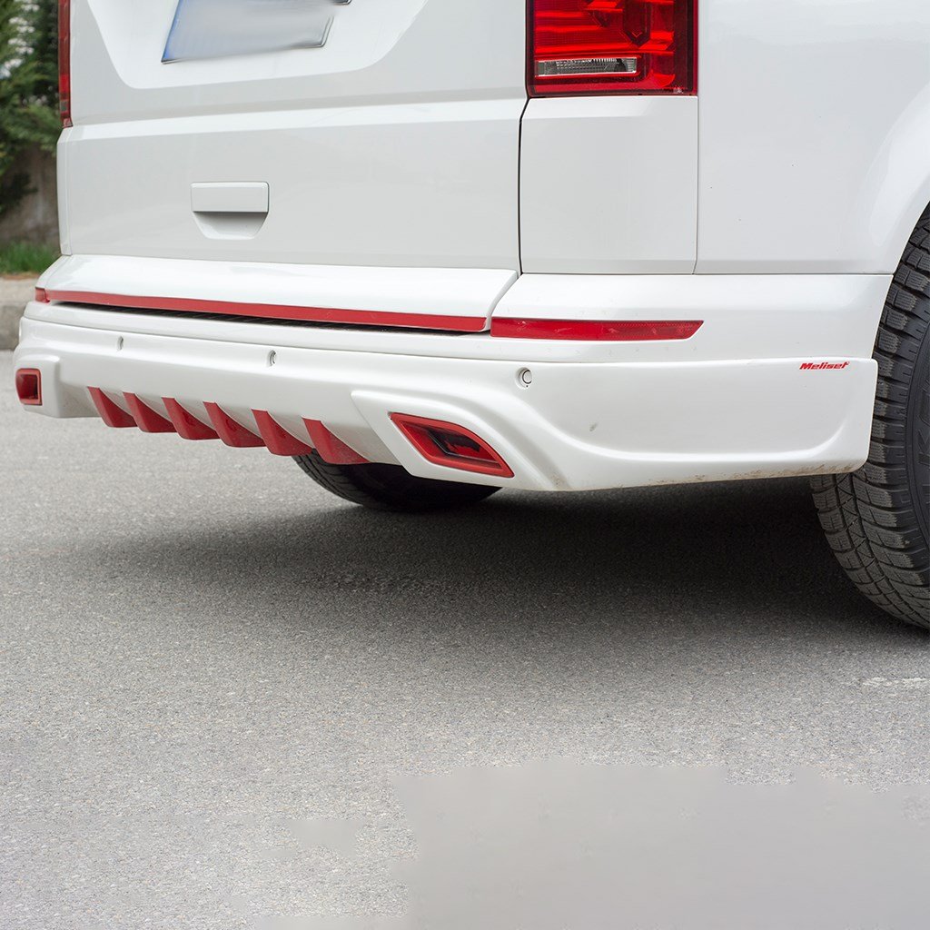 Volkswagen Transporter T6 Difrizörlü Sensörlü Arka Karlık 2015-2024 Yılı ve Sonrasına Uyumludur