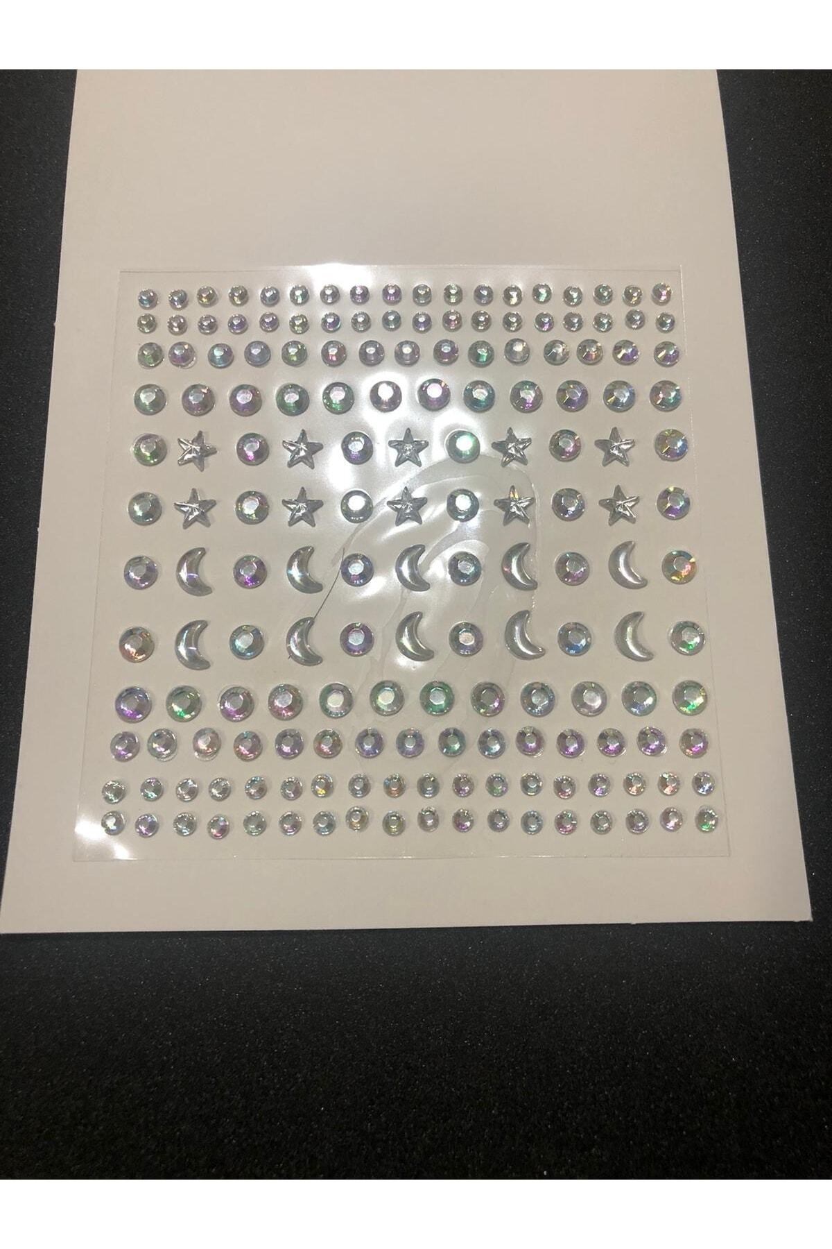 Vücut Ve Yüz Taşı Stickers Tırnak Makyaj Taşı