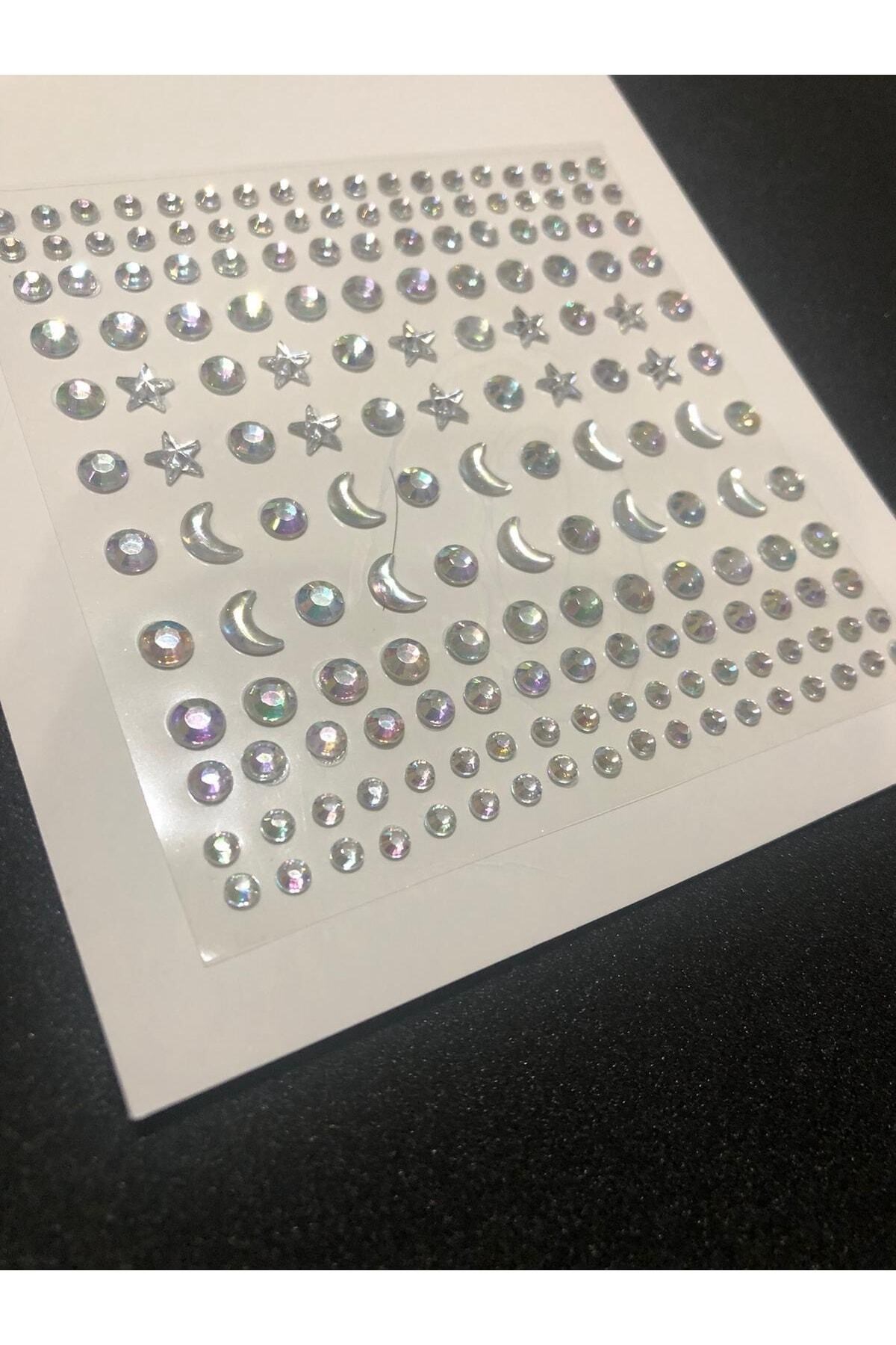Vücut Ve Yüz Taşı Stickers Tırnak Makyaj Taşı