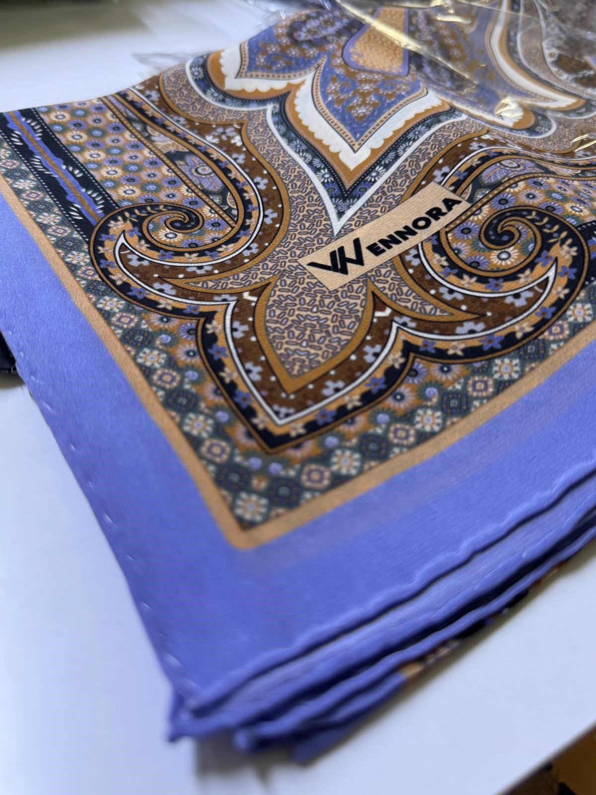 WENNORA Royal Shine Etik Desen Şal