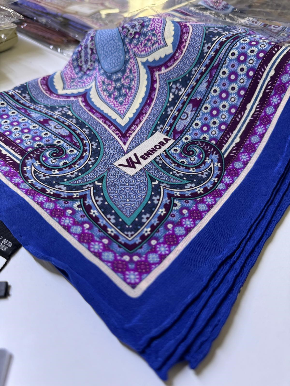 WENNORA Royal Shine Etik Desen Şal