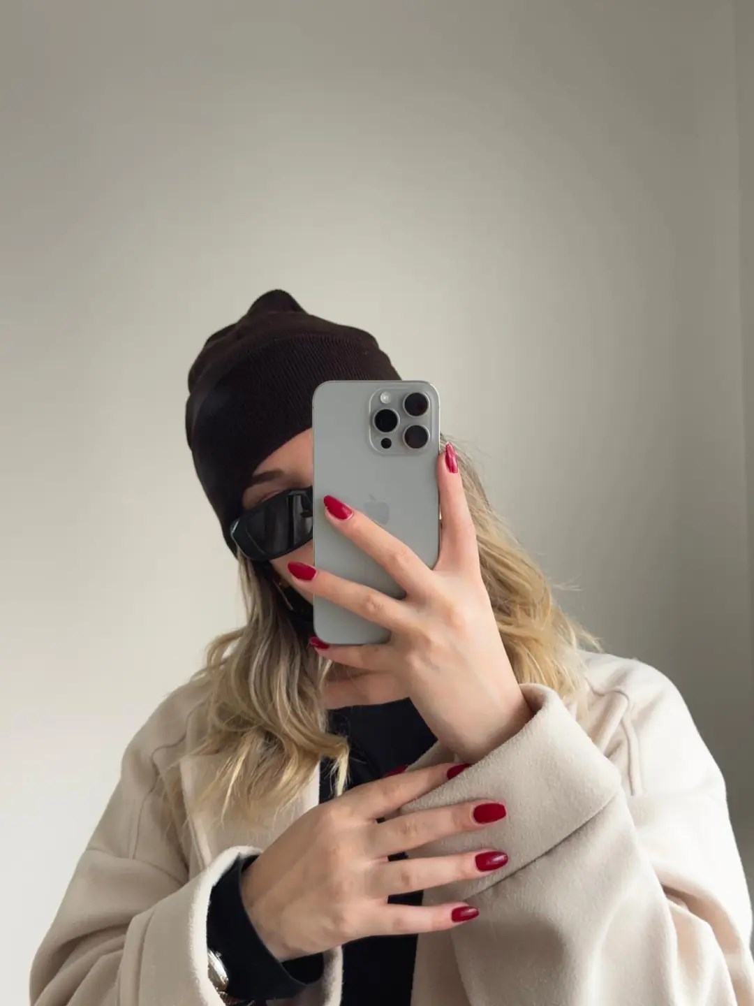 Yumuşak Pinterest Bere Siyah