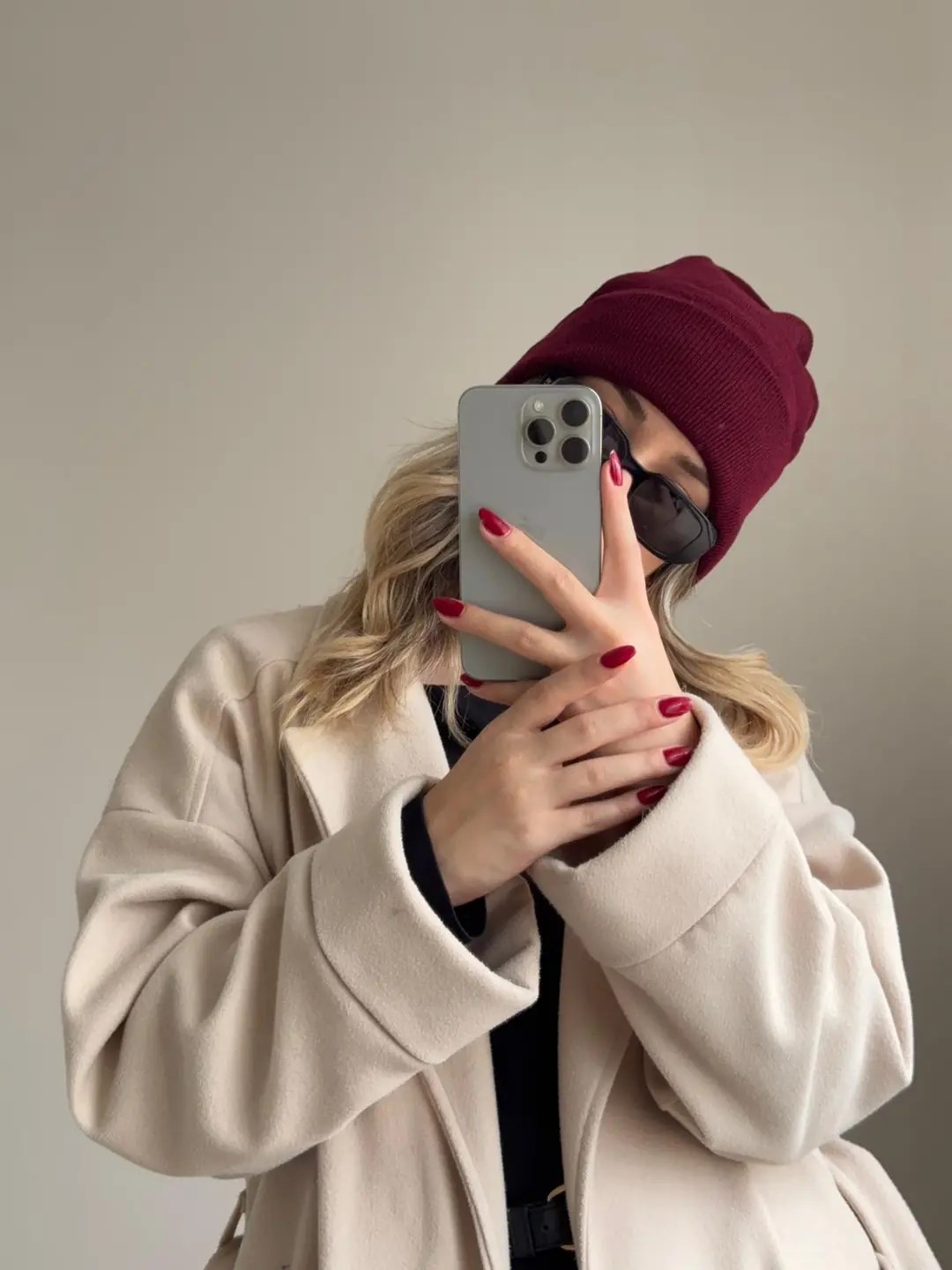 Yumuşak Pinterest Bere Siyah