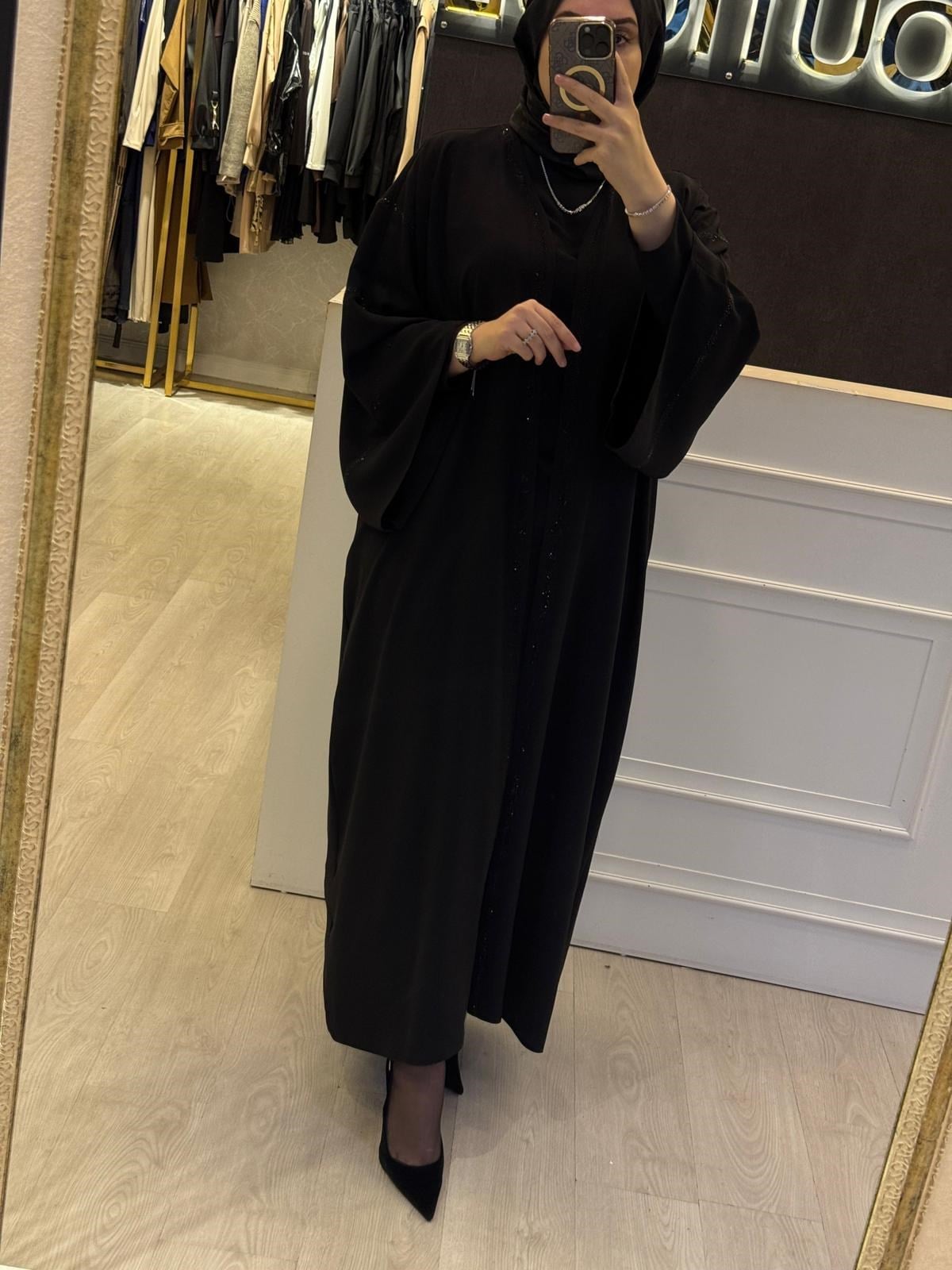 ZIGAY Sim Şerit Abaya