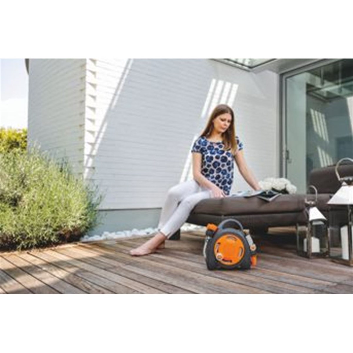 Aquabag Mini 11,5mt Makaralı Hortum Seti