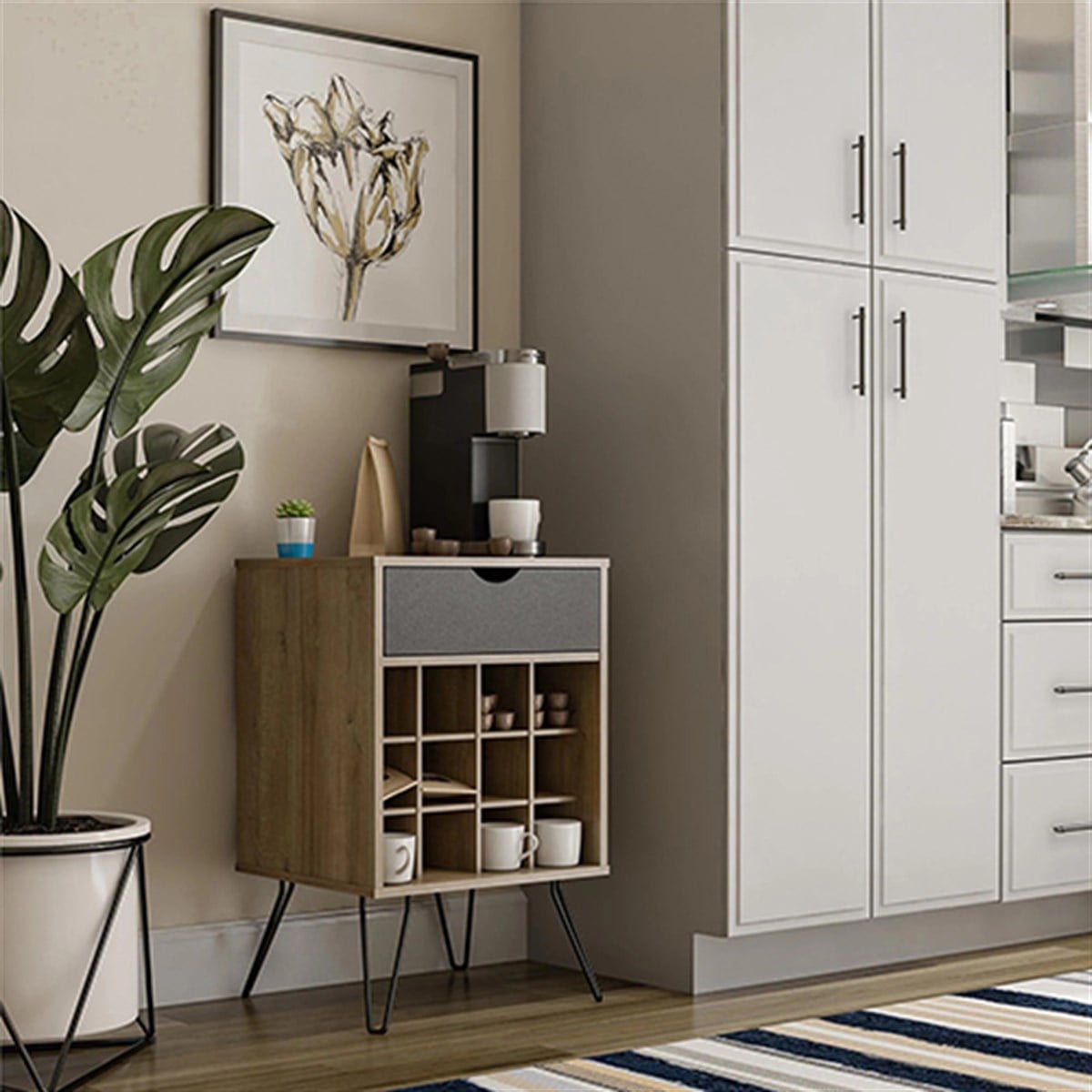 Badepo Regal Şaraplık ve Kahve Standı