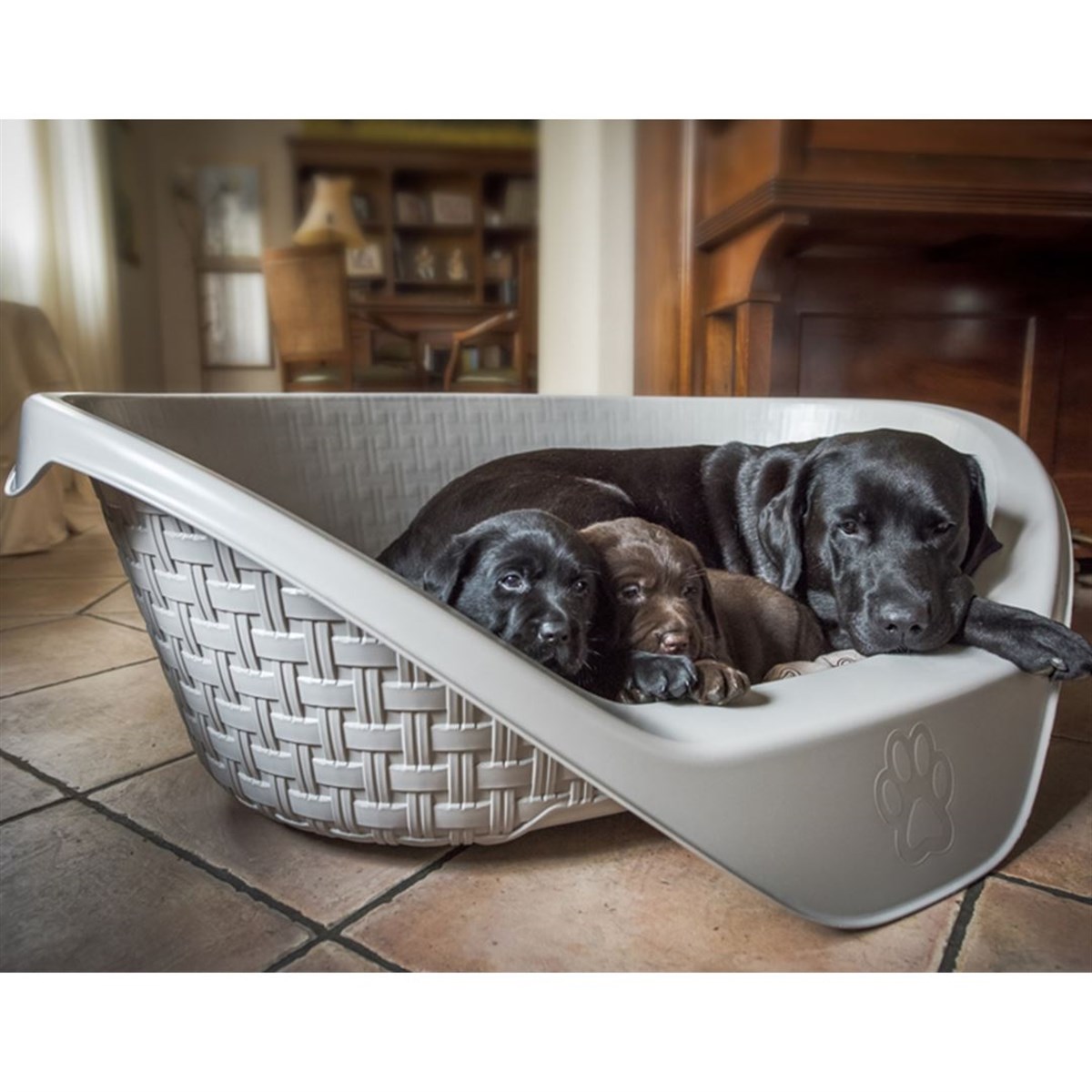 Bama Nido Köpek Yatağı 90cm, Gri