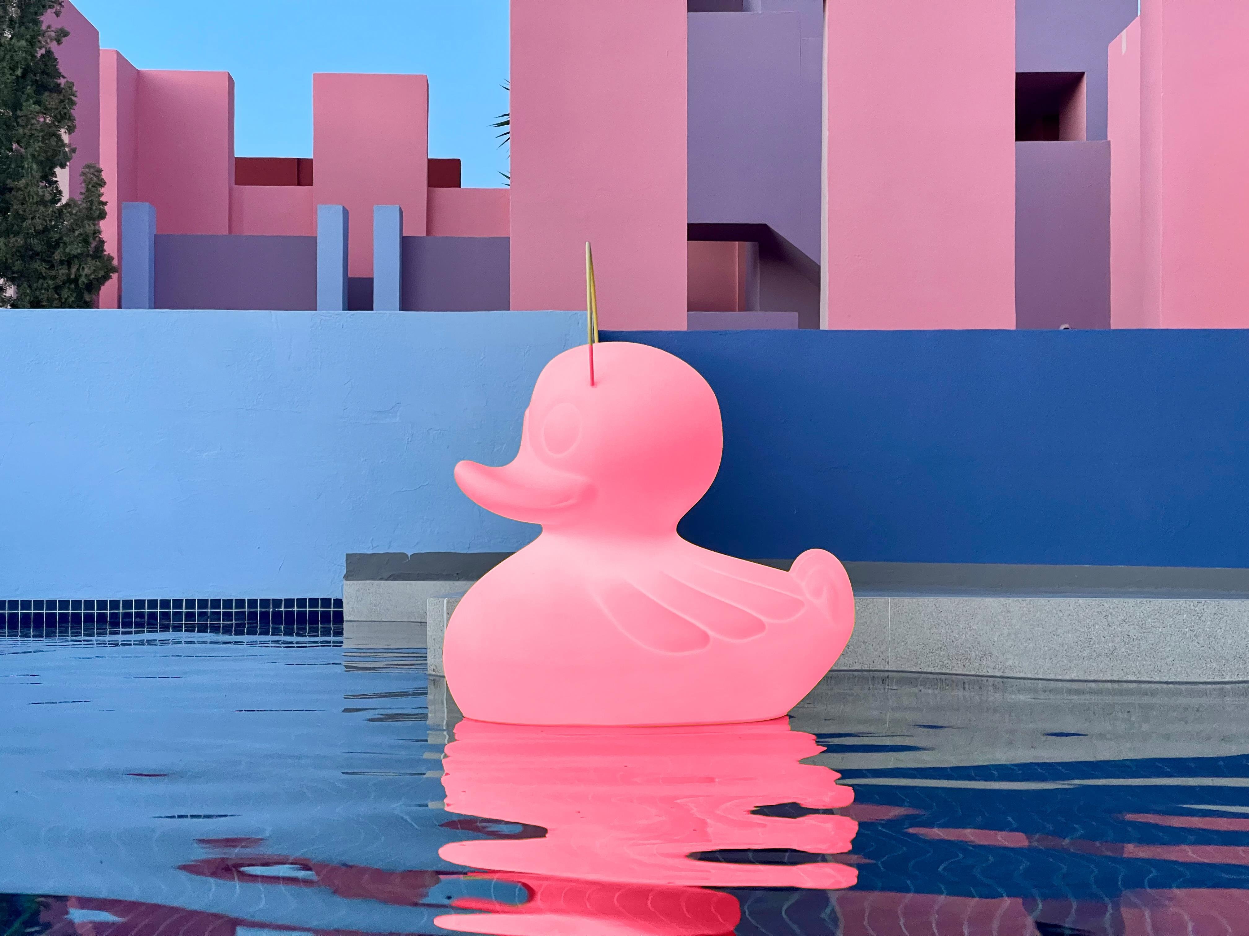 Goodnight Light The Duck Lamp (XL) Pembe