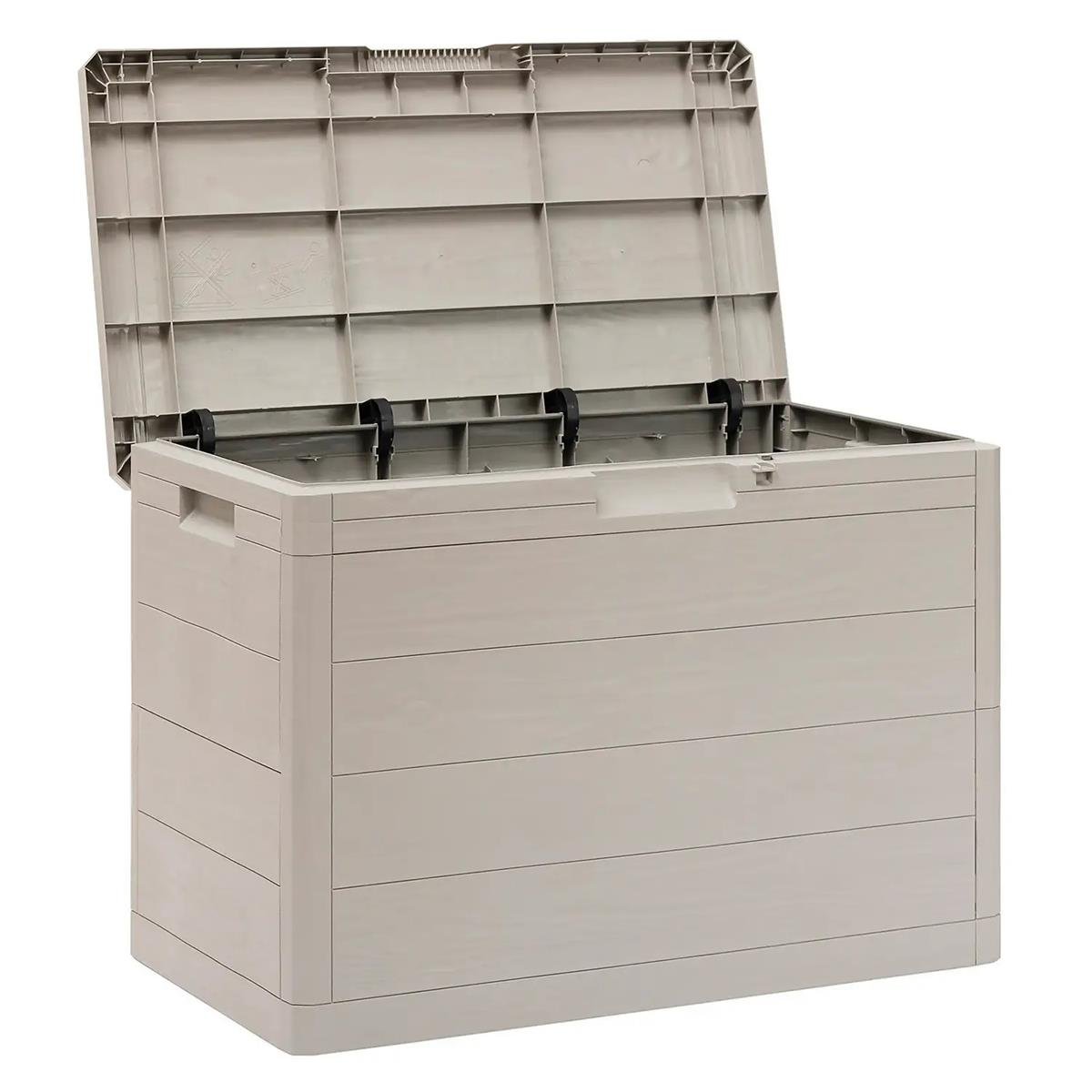 MULTIBOX WOODY'S 160 - Bahçe depolama Sandığı-Gri