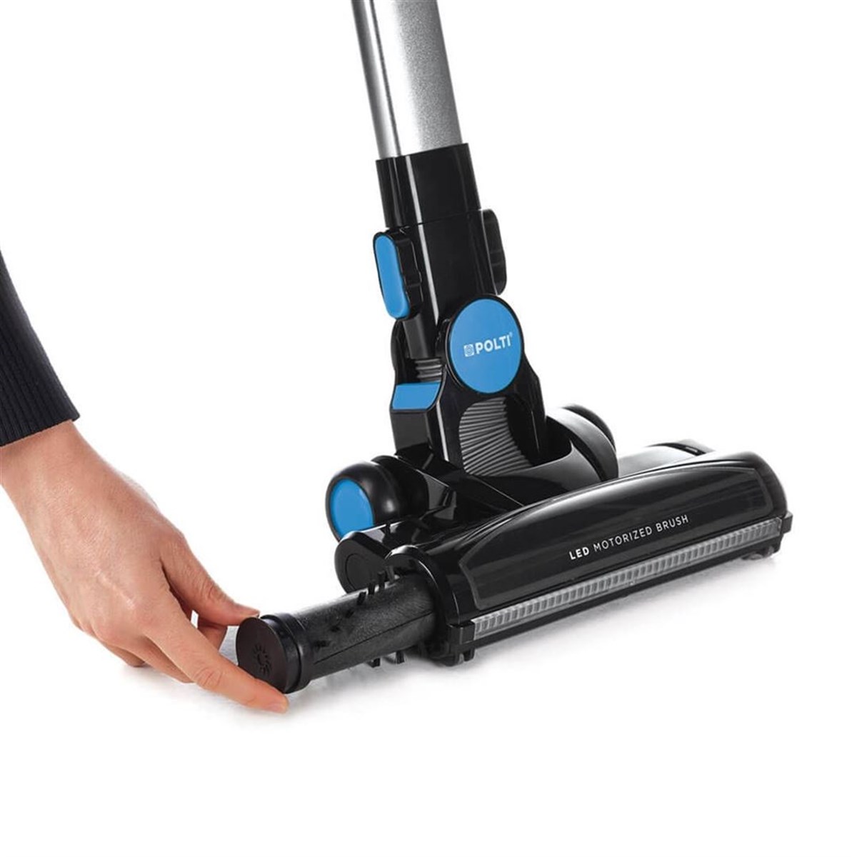 Polti Forzaspira Slim SR100 21,9V Şarjlı Dik Süpürge Mavi Yeni Nesil