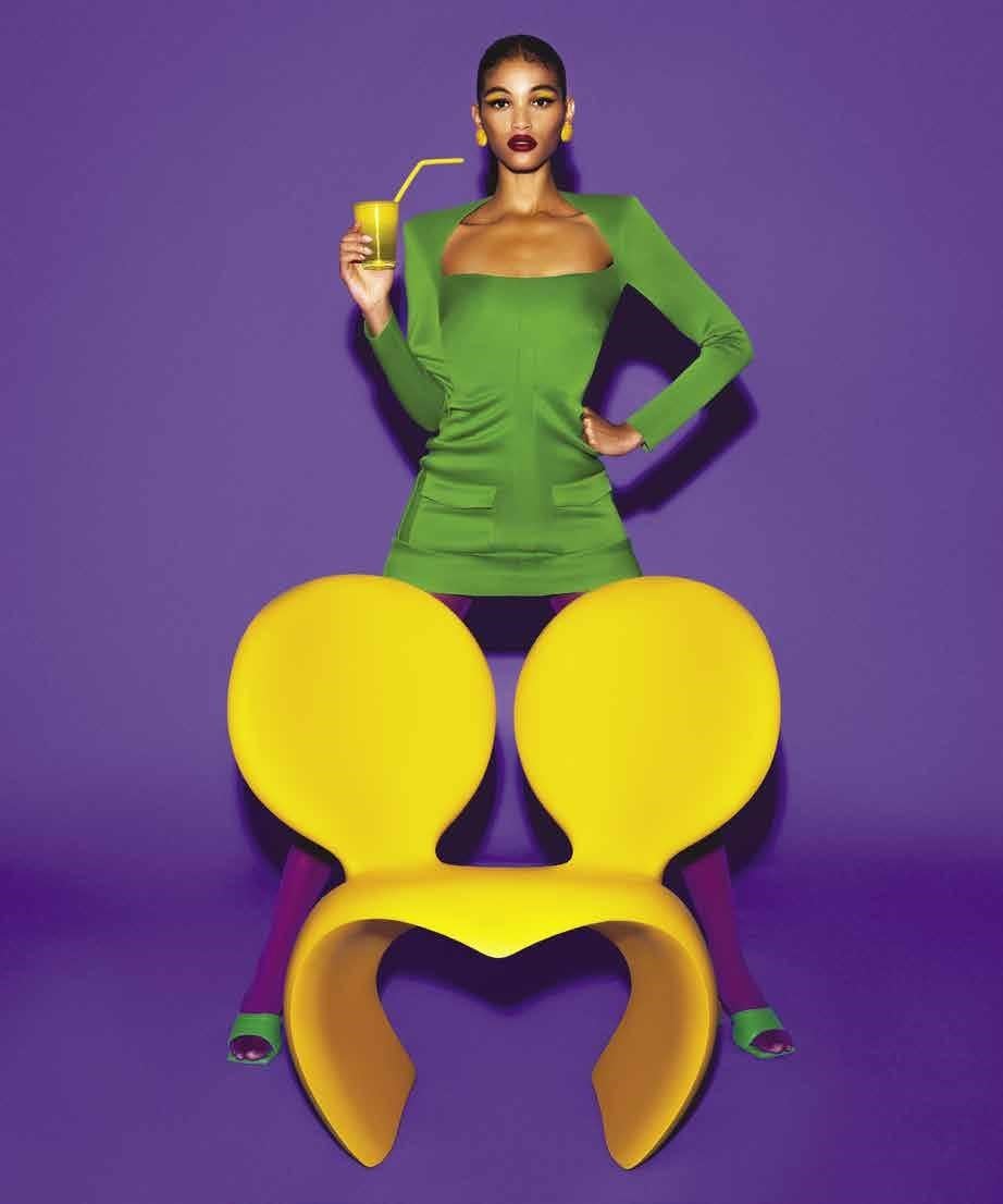 Qeeboo Don't F**K With The Mouse Yellow