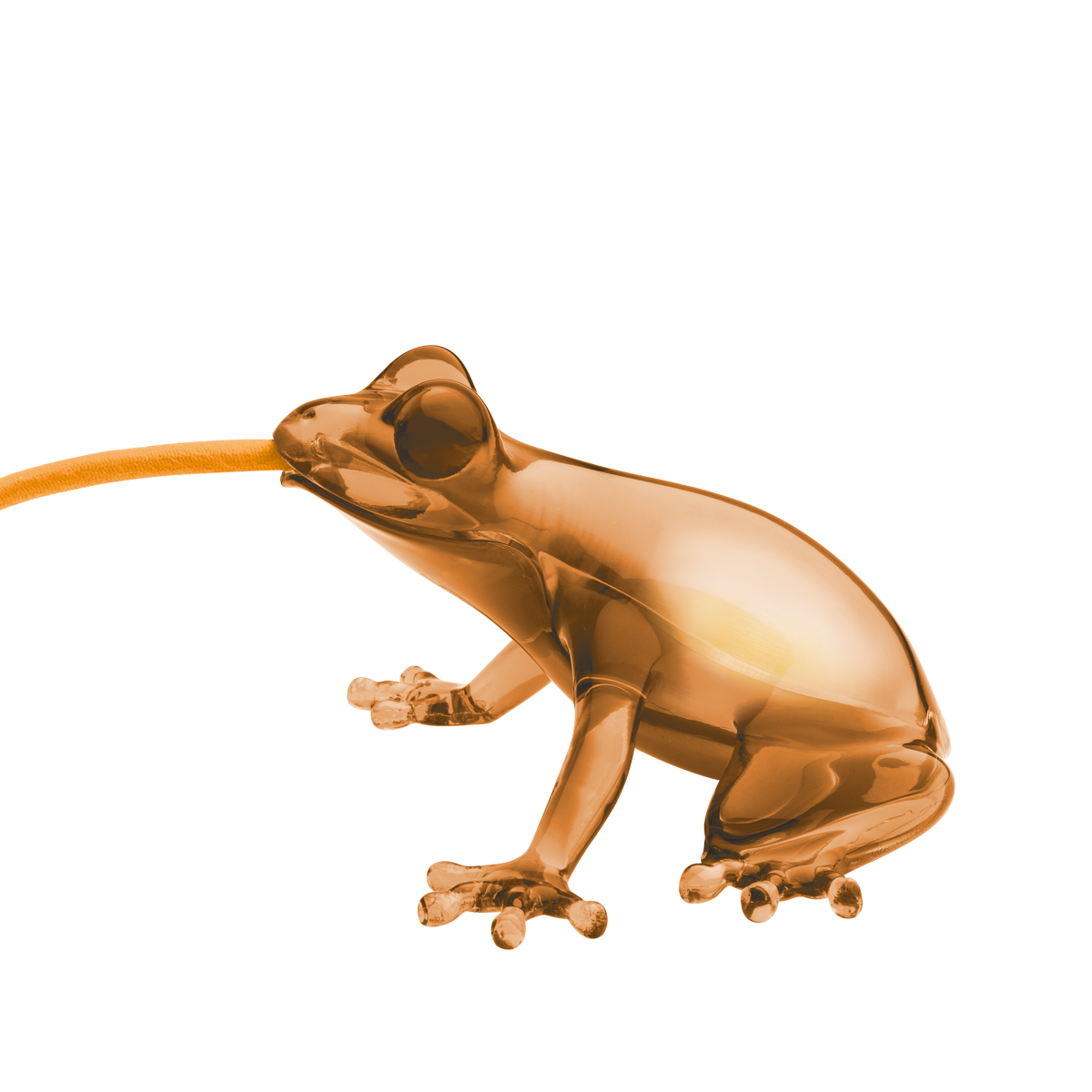Qeeboo Hungry Frog Lamp Amber