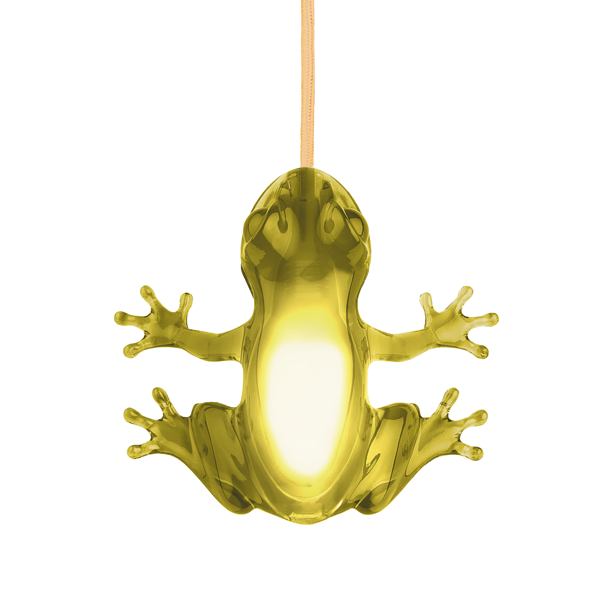 Qeeboo Hungry Frog Lamp Topaz