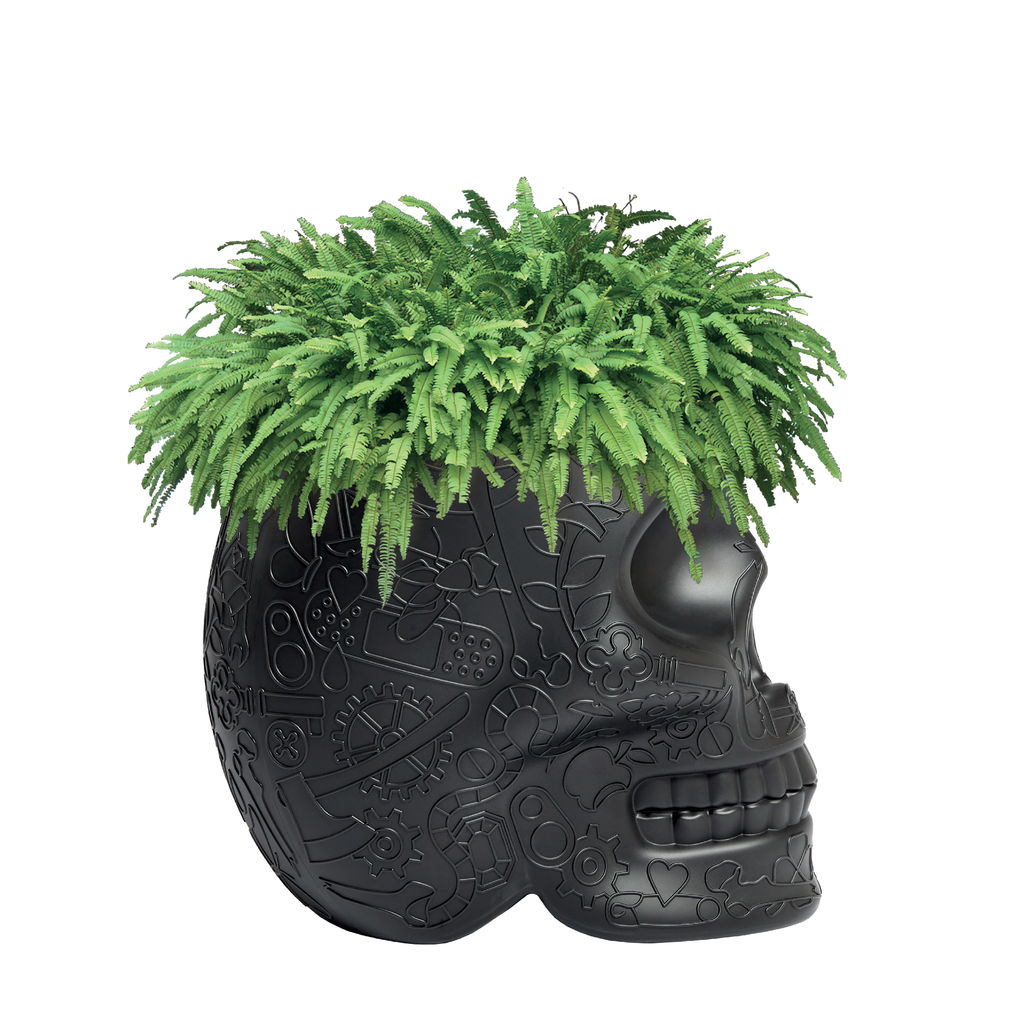 Qeeboo Mexico Planter/Champagne Cooler Black