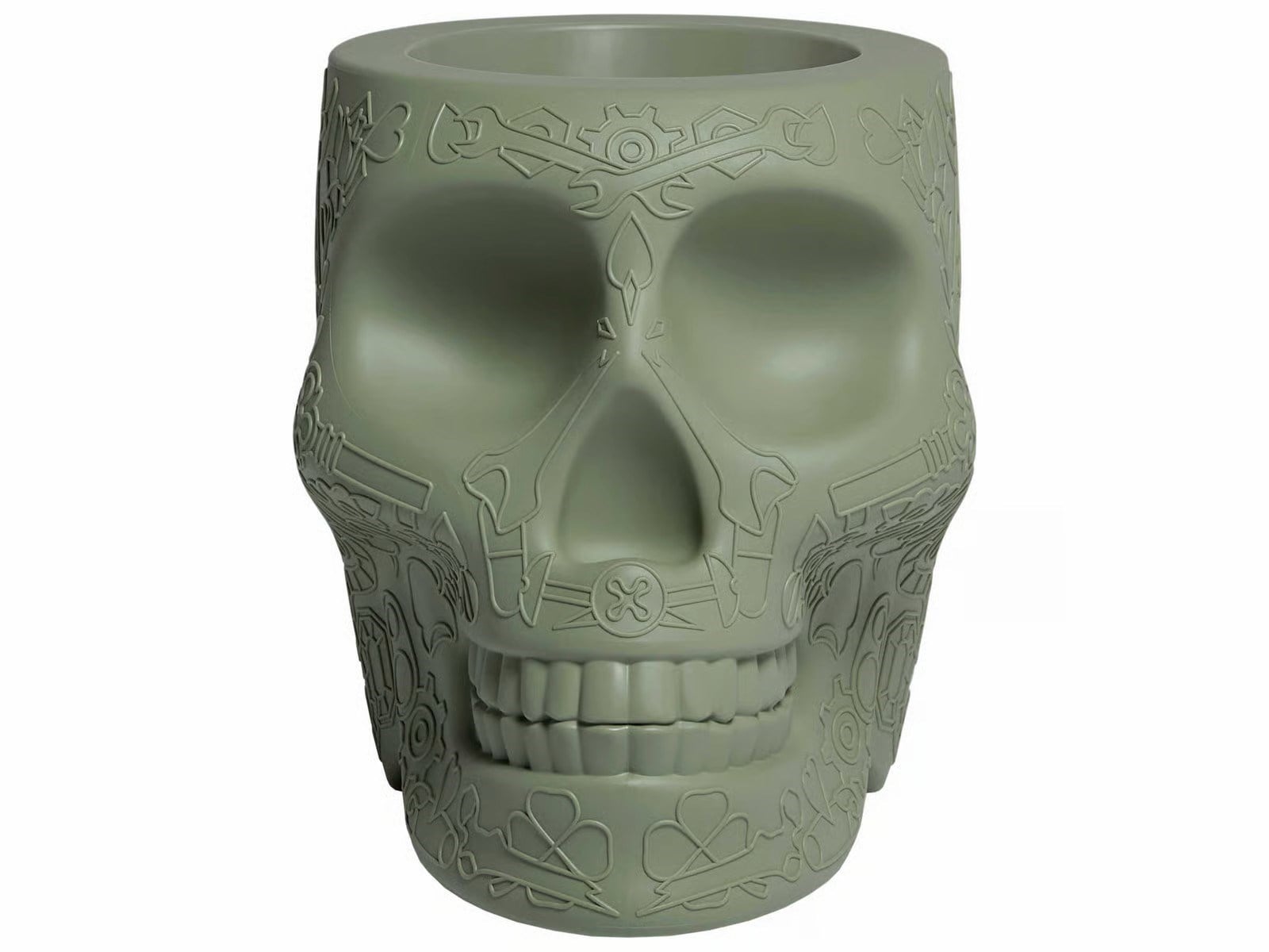 Qeeboo Mexico Planter/Champagne Cooler Balsam Green