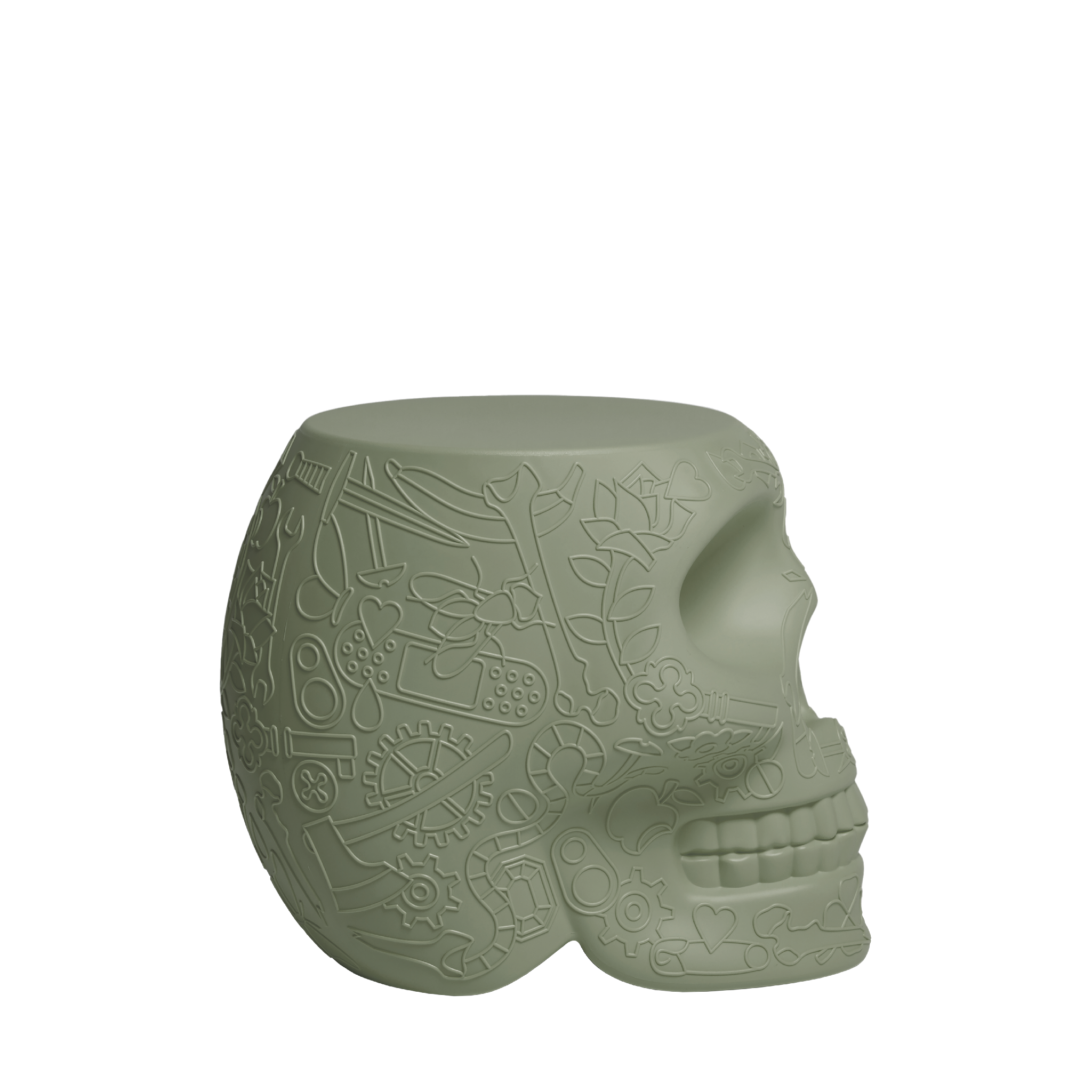 Qeeboo Mexico Stool Balsam Green