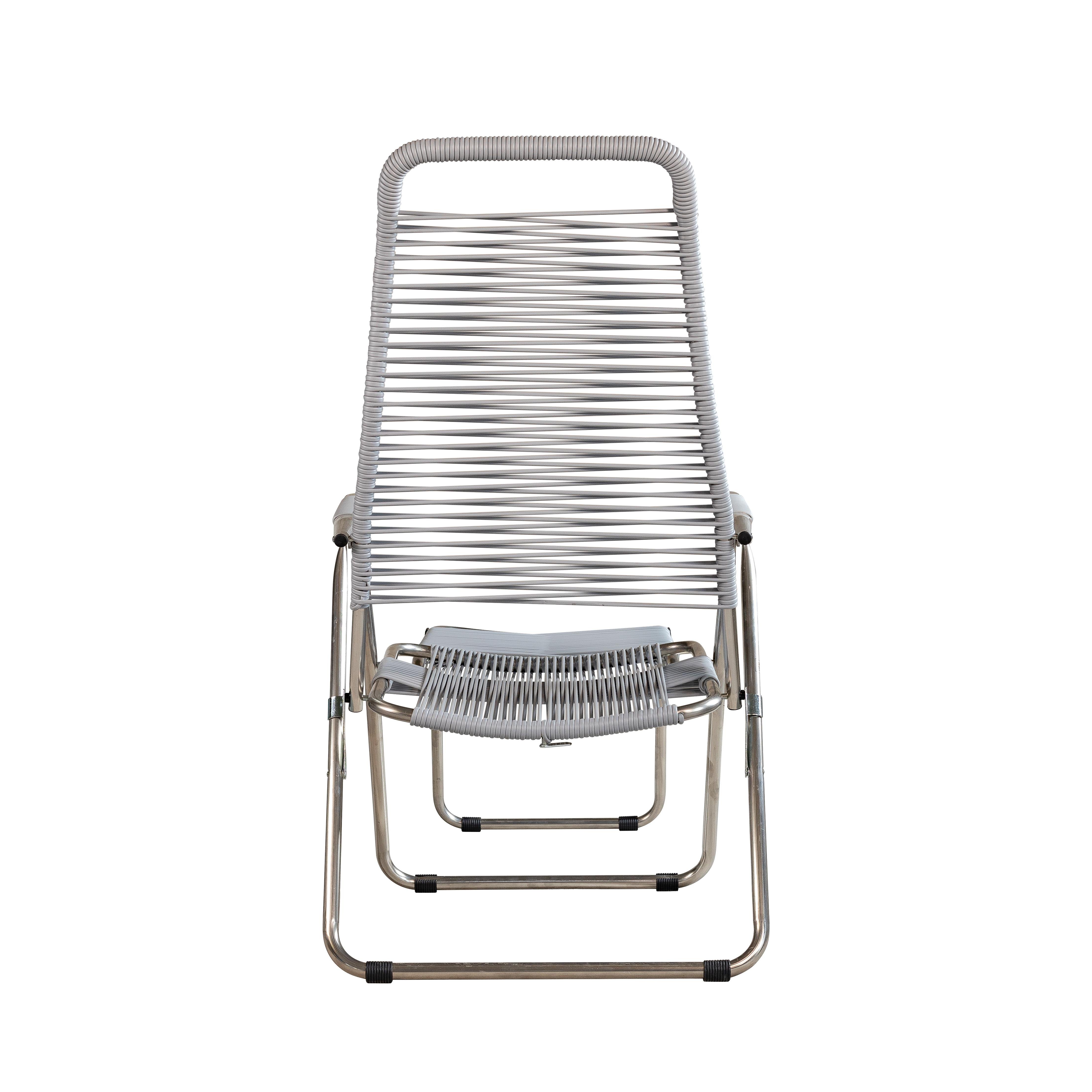 Spaghetti Uzanma Koltuğu - Gri