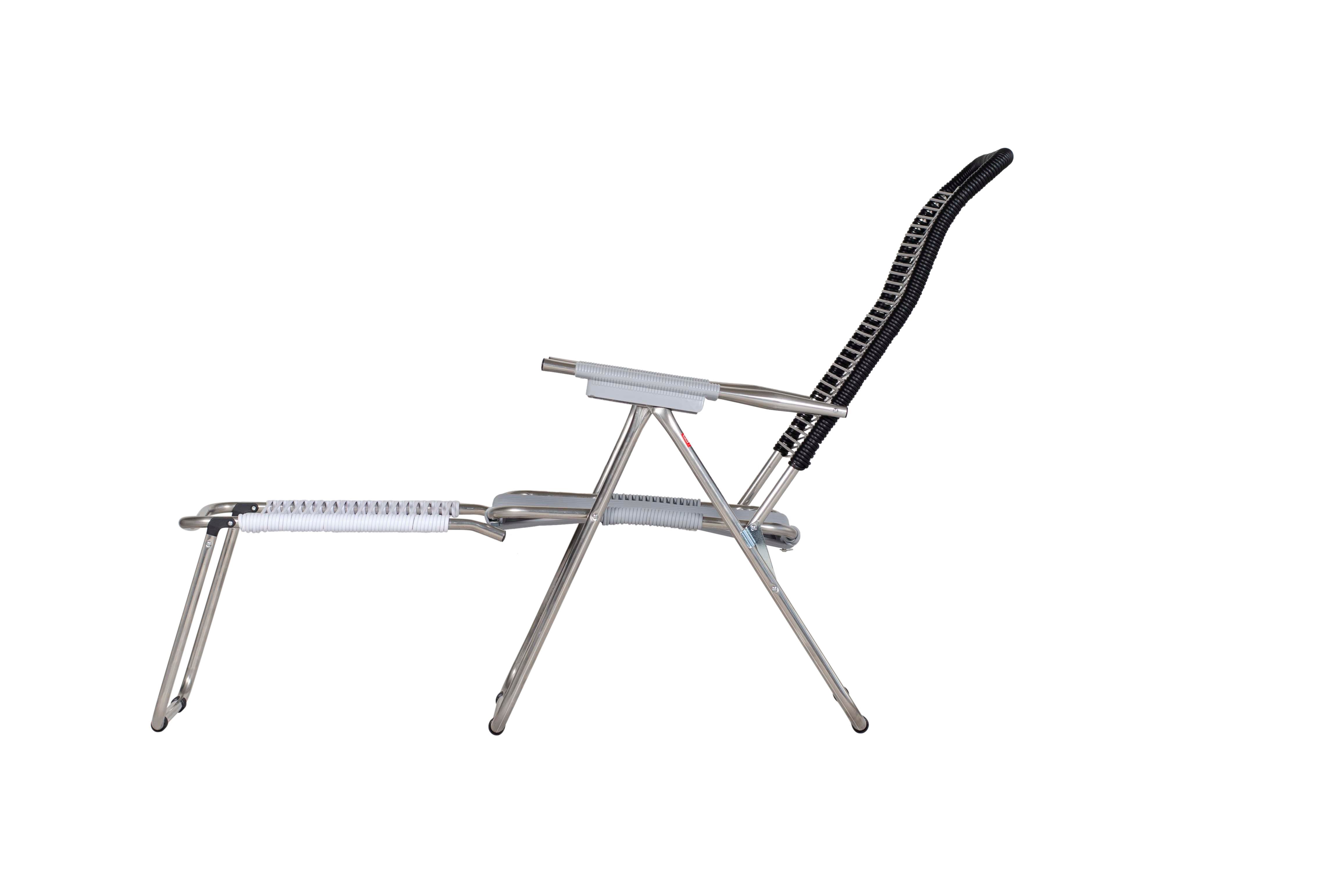 Spaghetti Uzanma Koltuğu - Siyah/Gri/Beyaz/Gri