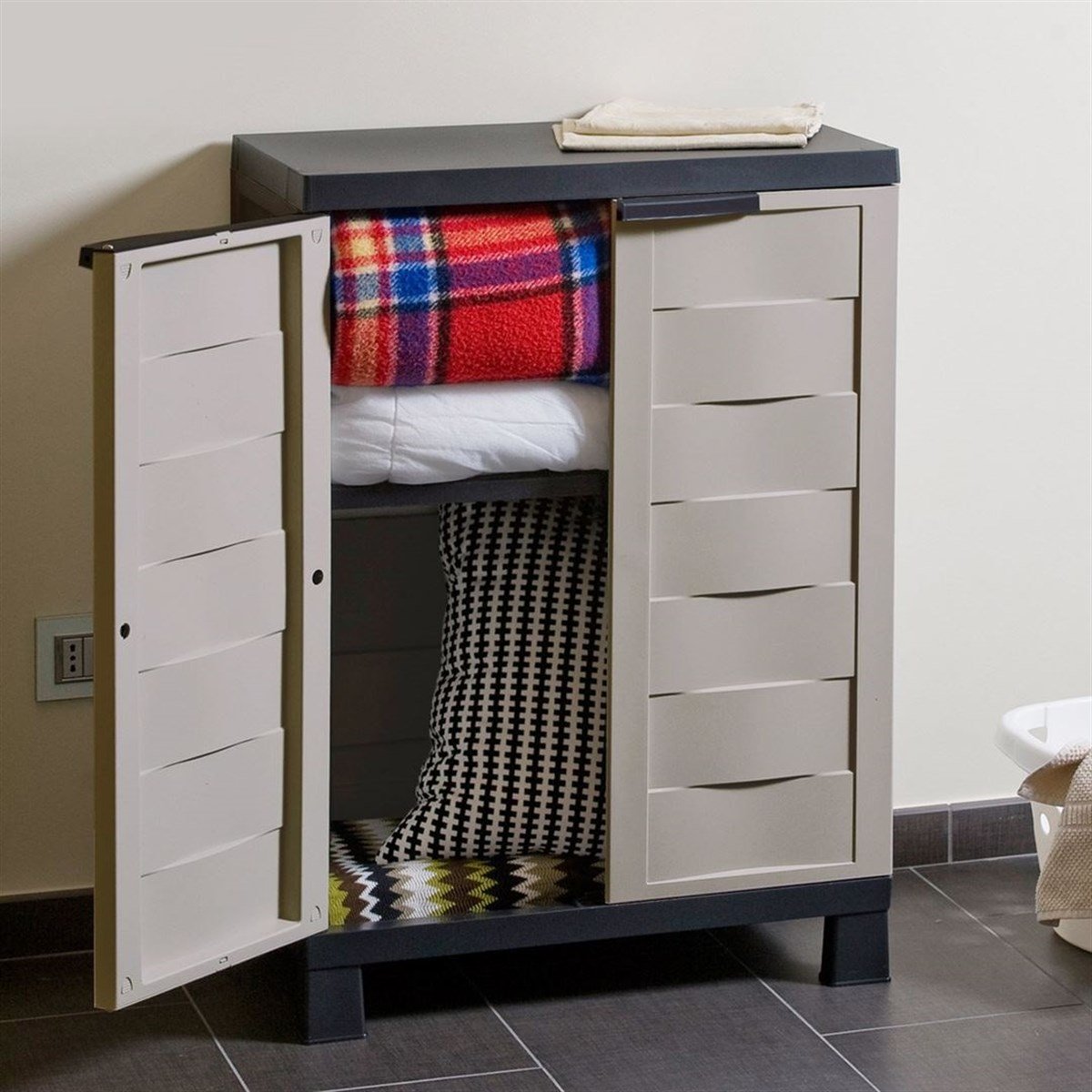 Toomax Ambition Midi Plastik, Bahçe, Balkon, Banyo Dolabı