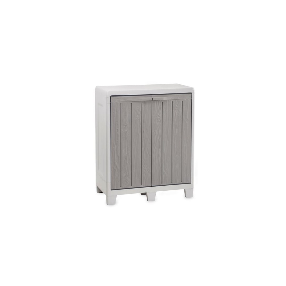Toomax Florida XL Kısa Boy Bahçe, Balkon Dolabı, Plastik Dolap, Banyo Dolabı