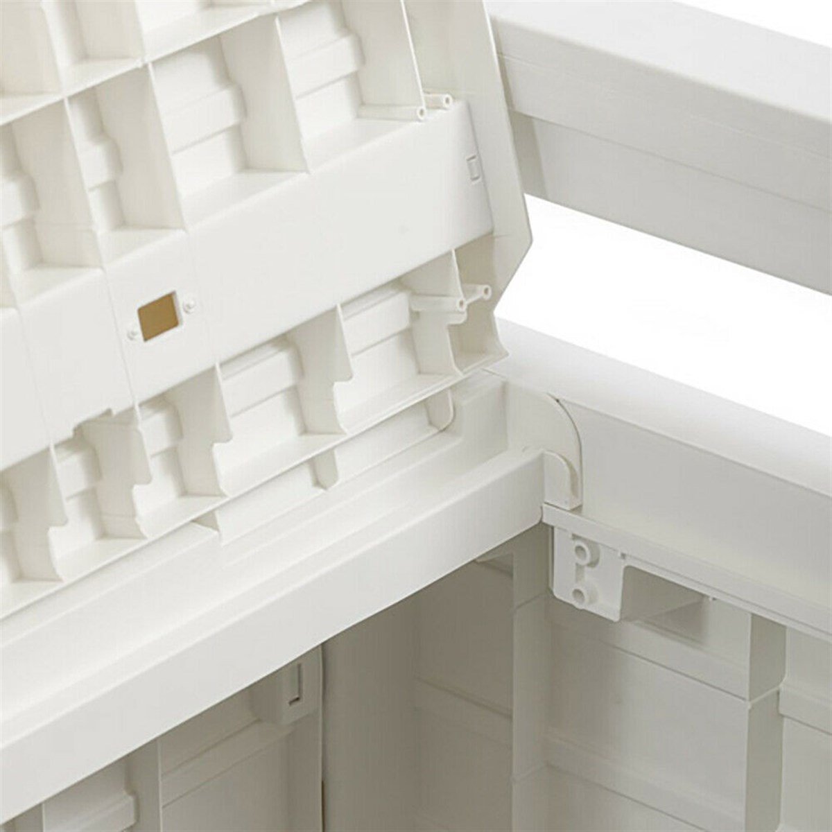 Toomax Forever Spring Sandıklı Bahçe Bankı Bahçe Depolama Sandığı 270L Beyaz