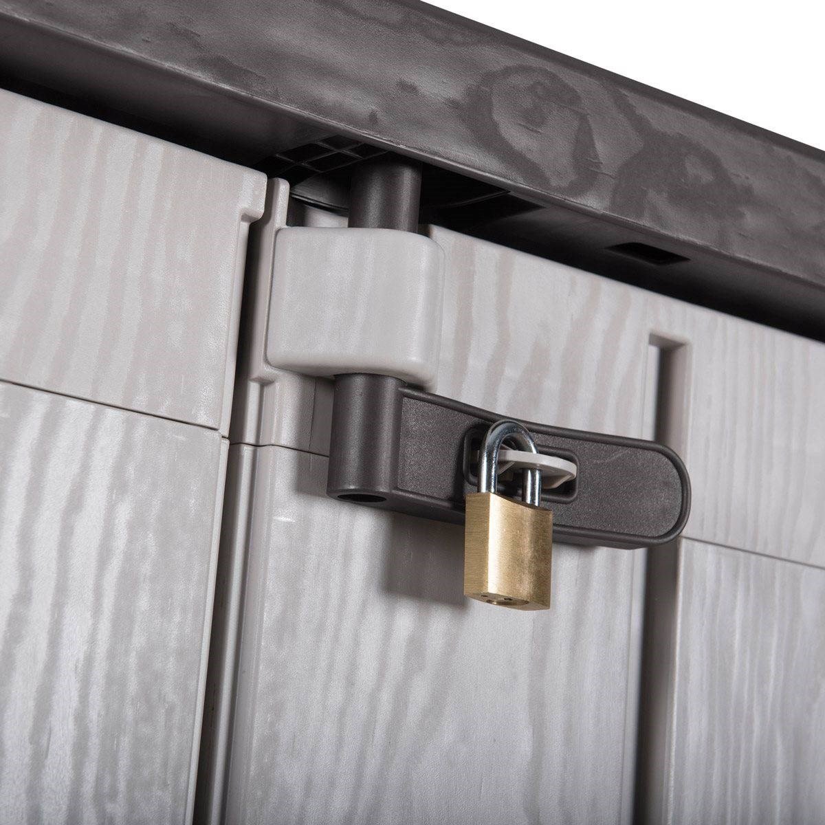 Toomax Stora Way 840L Bahçe Depolama Sandığı, Dolabı Gri/Antrasit