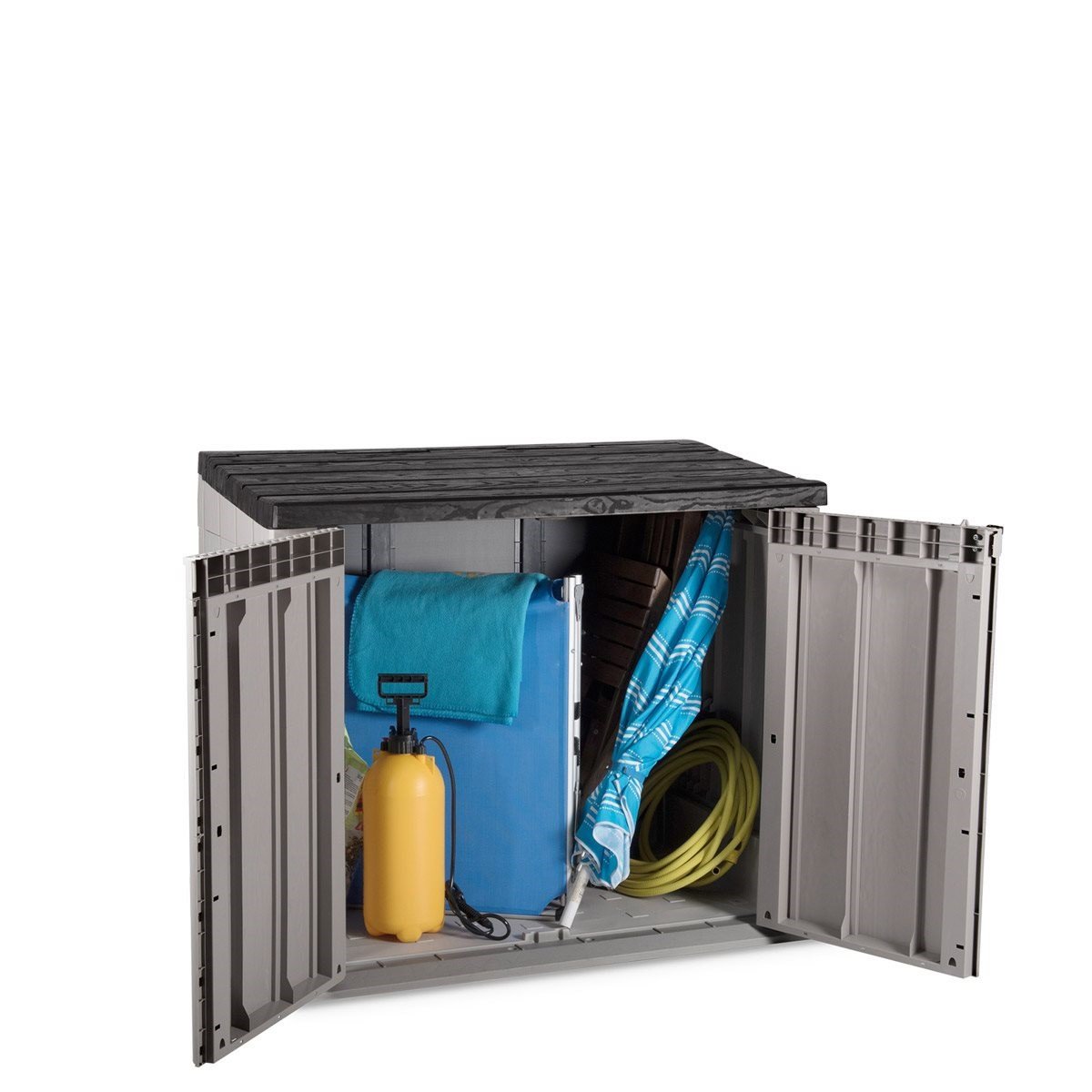 Toomax Stora Way 840L Bahçe Depolama Sandığı, Dolabı Gri/Antrasit