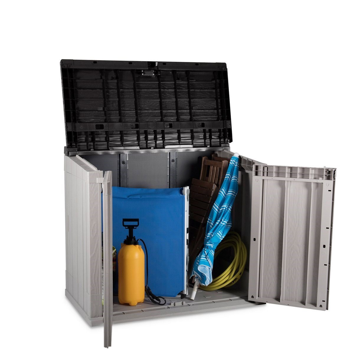 Toomax Stora Way 840L Bahçe Depolama Sandığı, Dolabı Gri/Antrasit