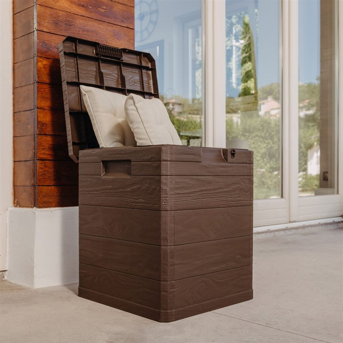 Toomax Woody's 90Lt Bahçe, Teras, Balkon Depolama Sandığı