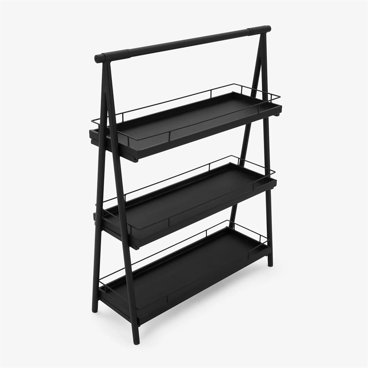 Trero Üç Katlı Metal Raf
